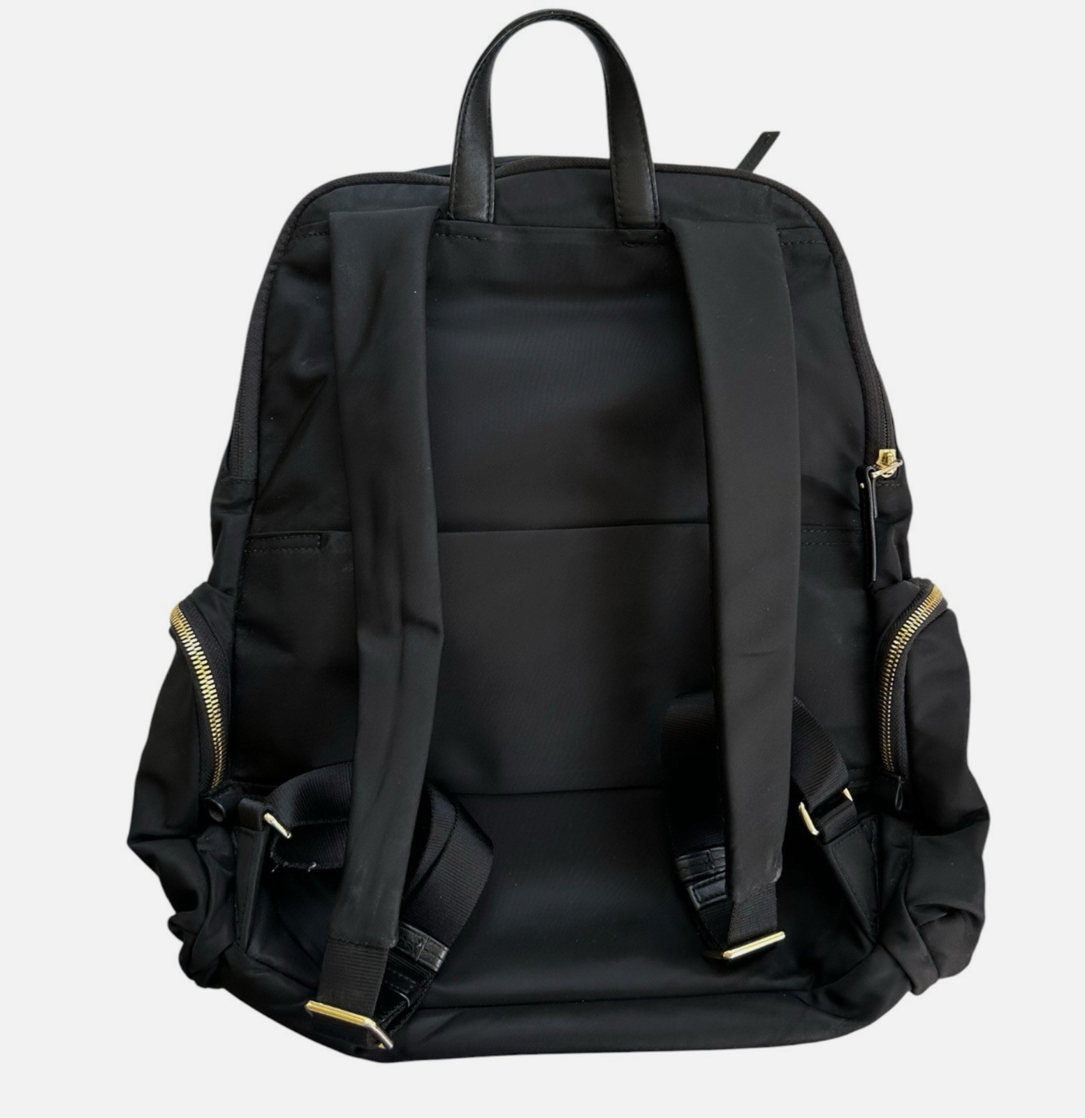 Tumi Voyageur Calais Black Backpack Business Travel Laptop Lightweight