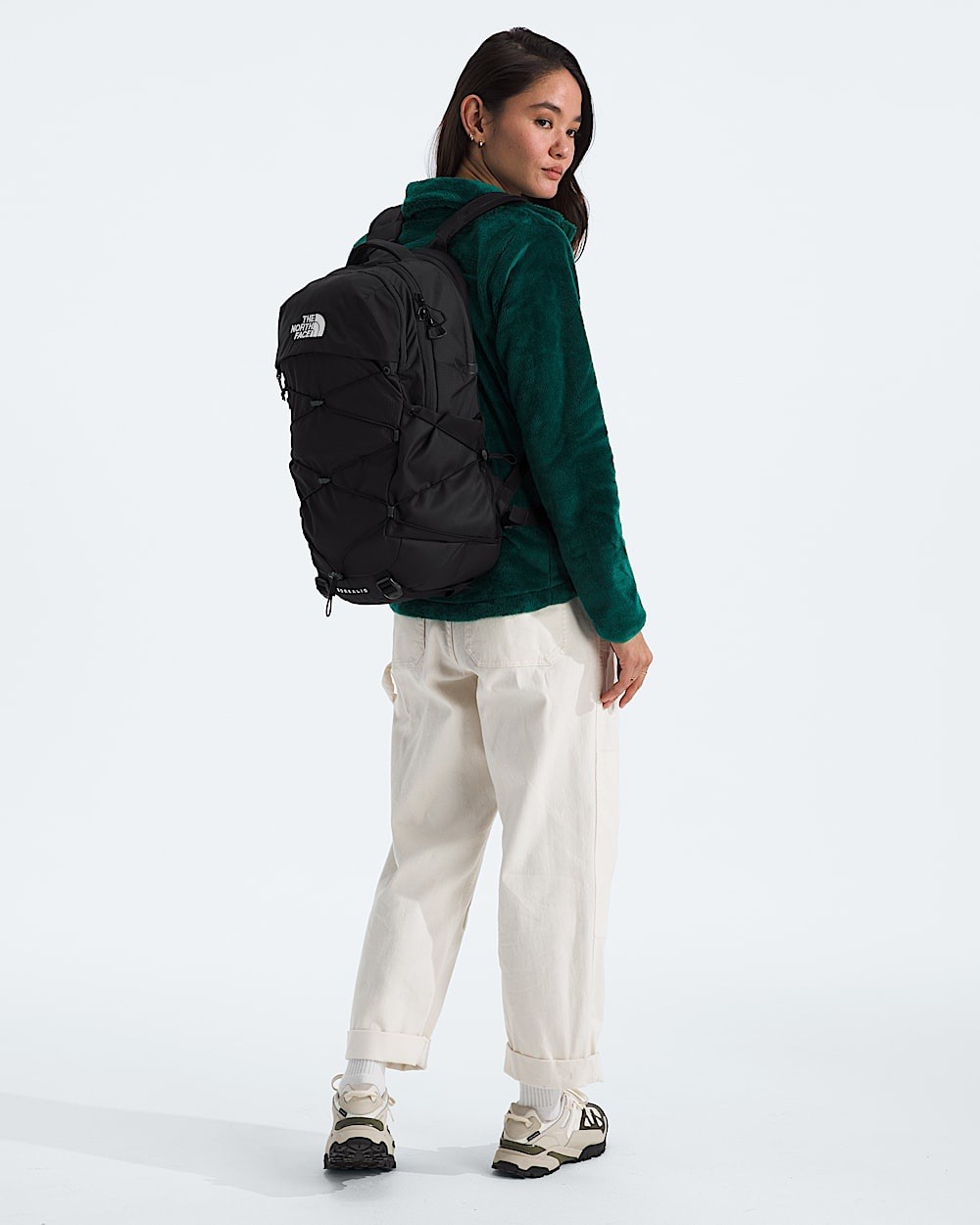 THE NORTH FACE Borealis Commuter Laptop One Size Black Hiking Backpack NWOT