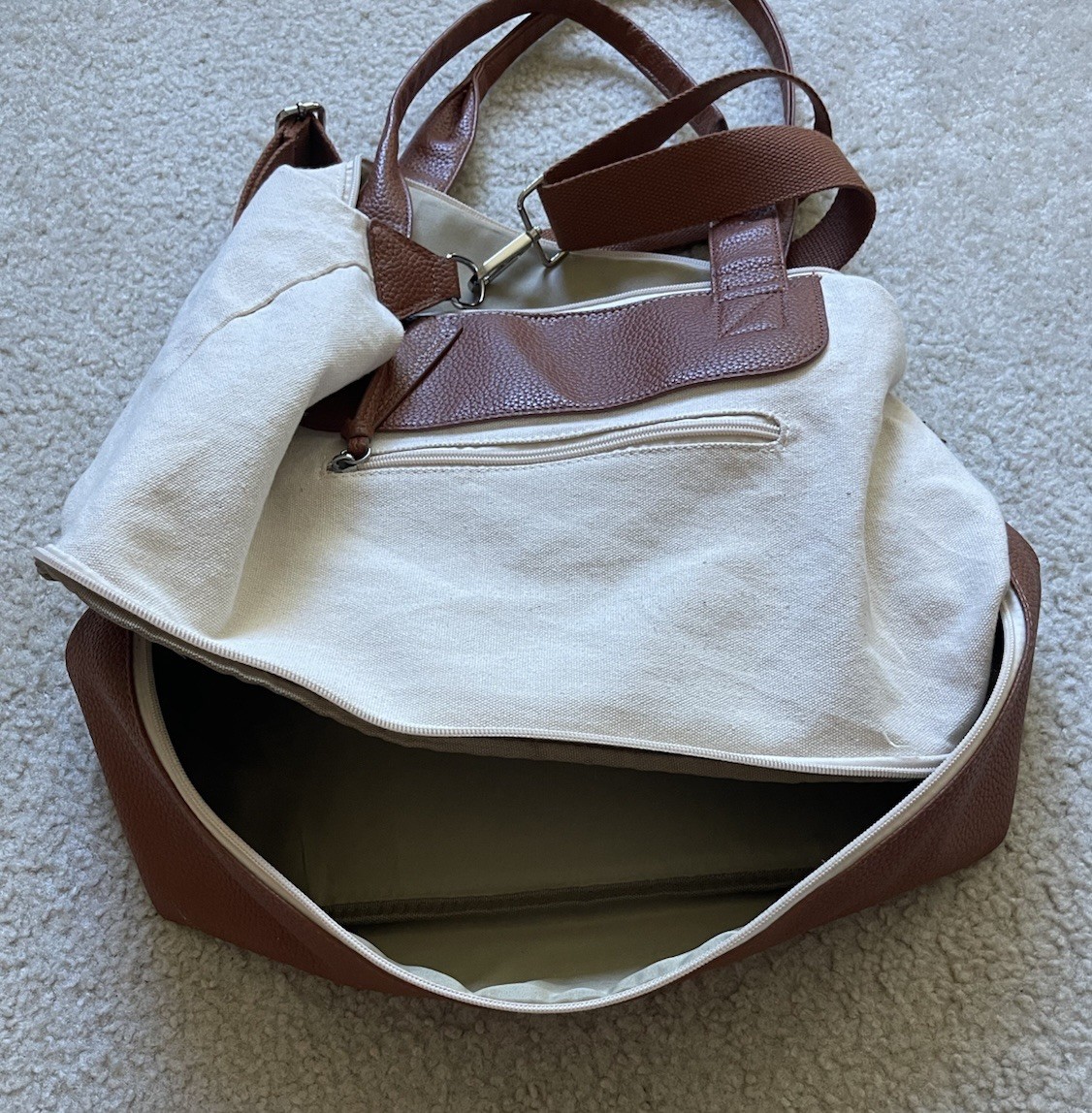 Graf Lantz Carry-On Travel Weekender 17″ Made for Alltrue Canvas + Vegan Leather