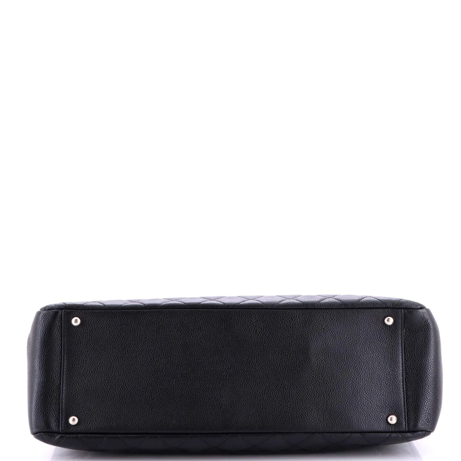 Chanel Grand Shopping Tote Quilted Caviar XL
