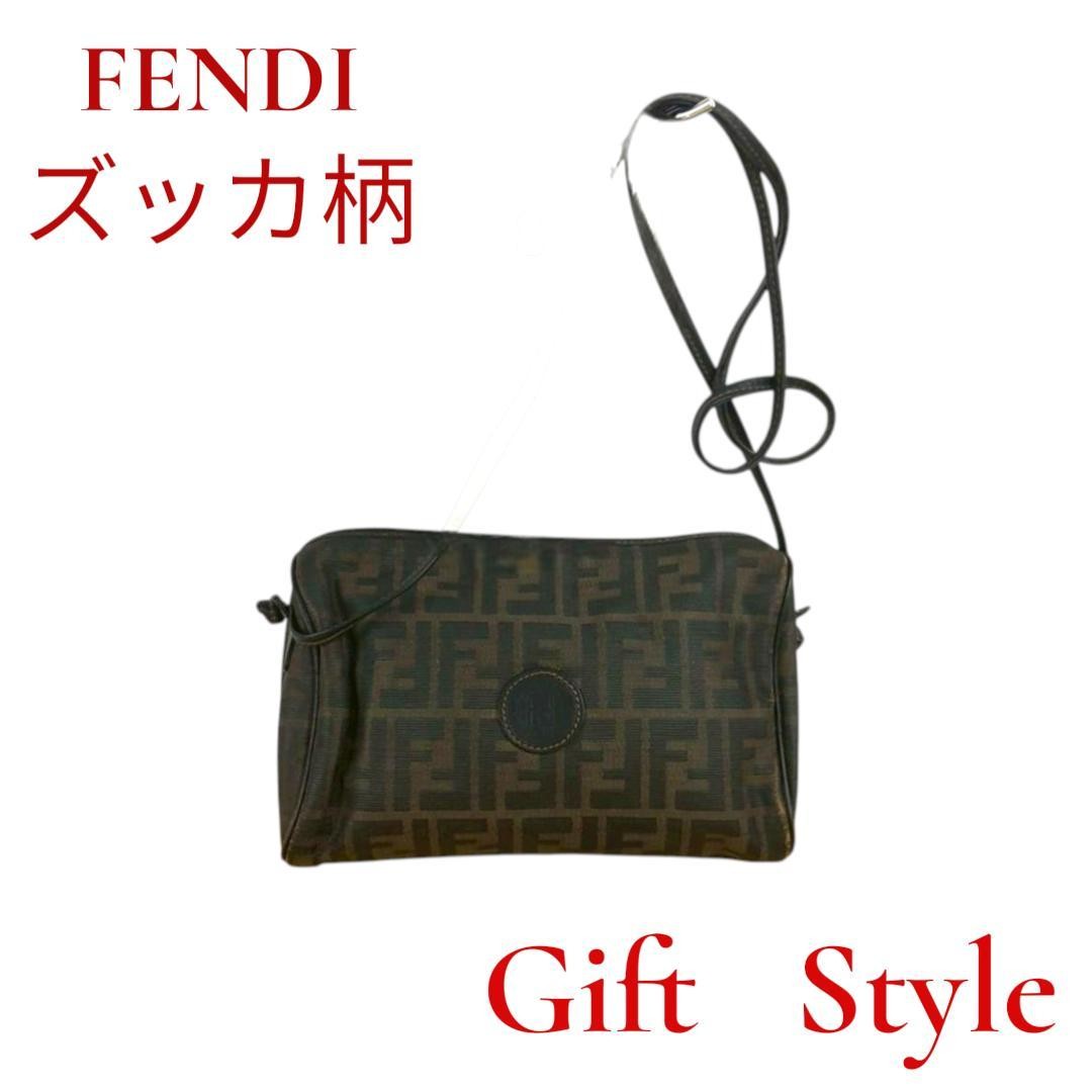 FENDI Zucca Pattern Shoulder Bag Women’s Brand 11a