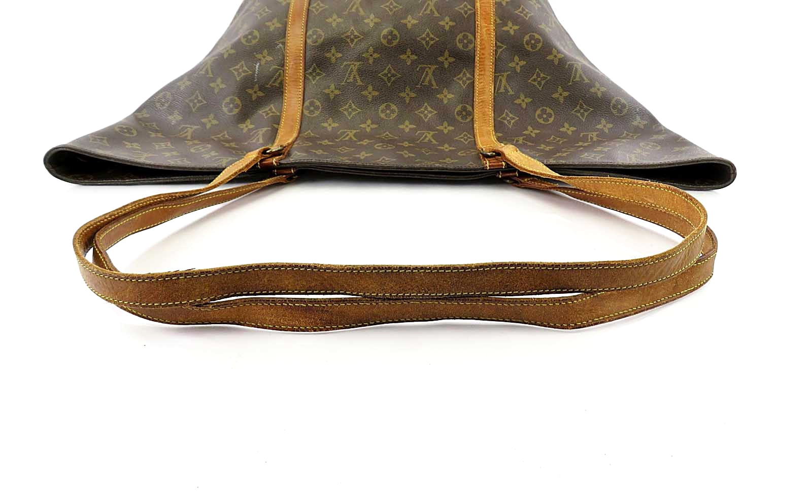 Authentic LOUIS VUITTON Sac Shopping GM Tote Monogram Shoulder Bag #63702