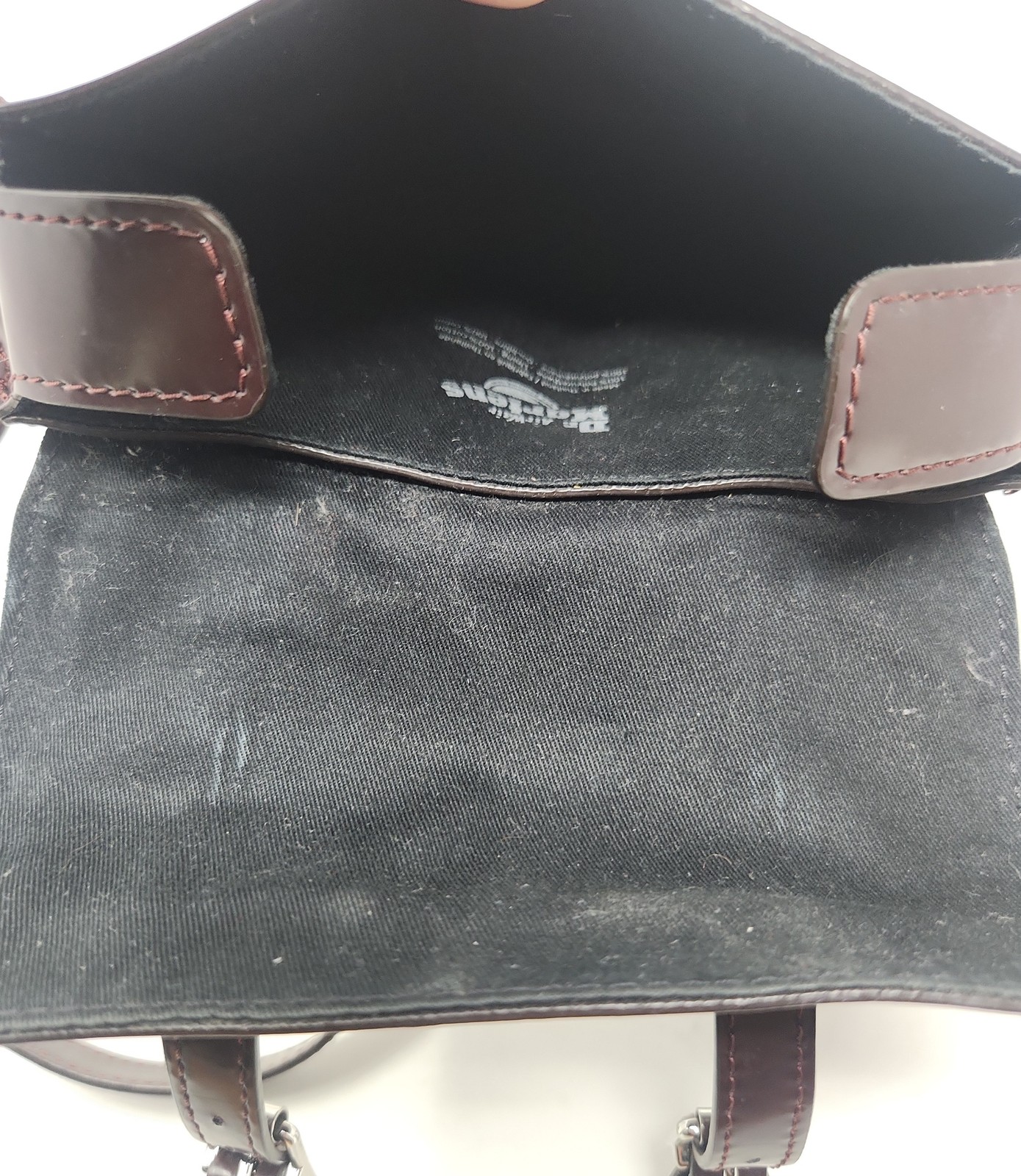 Dr. Martens 7 Inch Vegan Leather Satchel Crossbody Bag Adjustable Strap