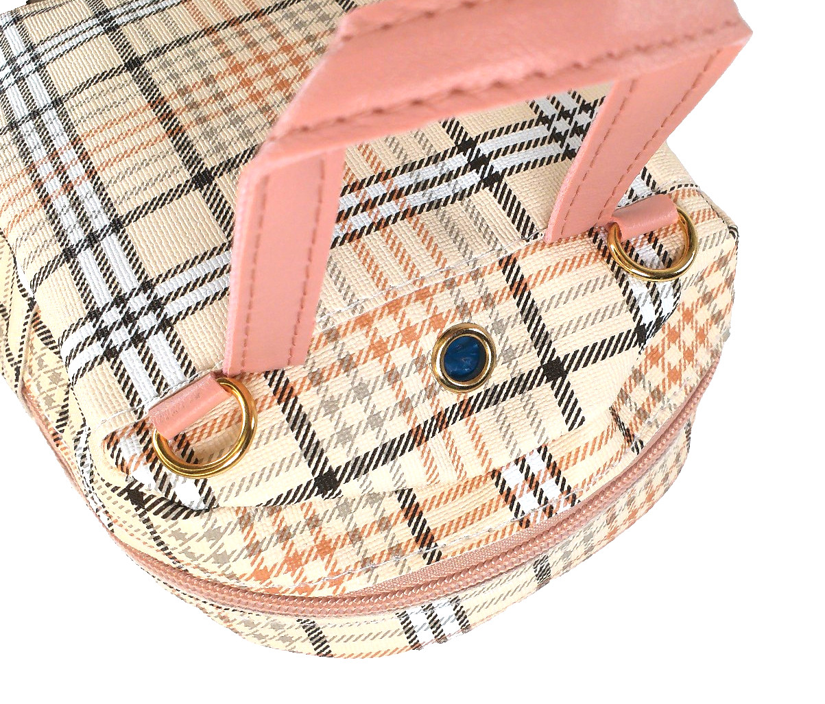 *NEW* Sanrio Hello Kitty Mini Backpack – Korean Style PU Plaid Crossbody Bag