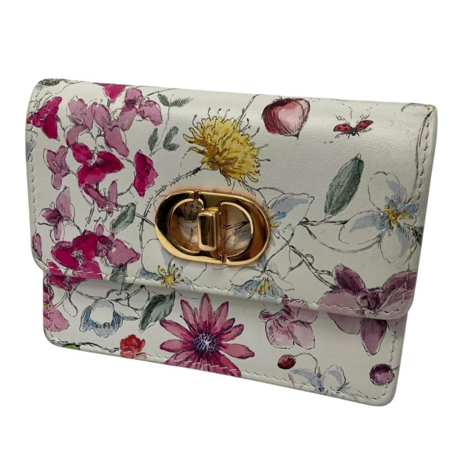 CHRISTIAN DIOR Bag: Caro Mini White W12×H9×D4cm w/o accessories;