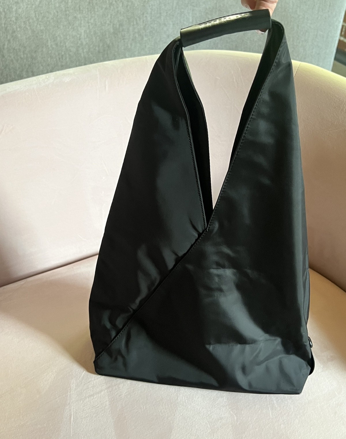 [MM6 Maison Margiela] Black Nylon FOLDABLE JAPANESE BAG SB5WD0021 P5684 T8013