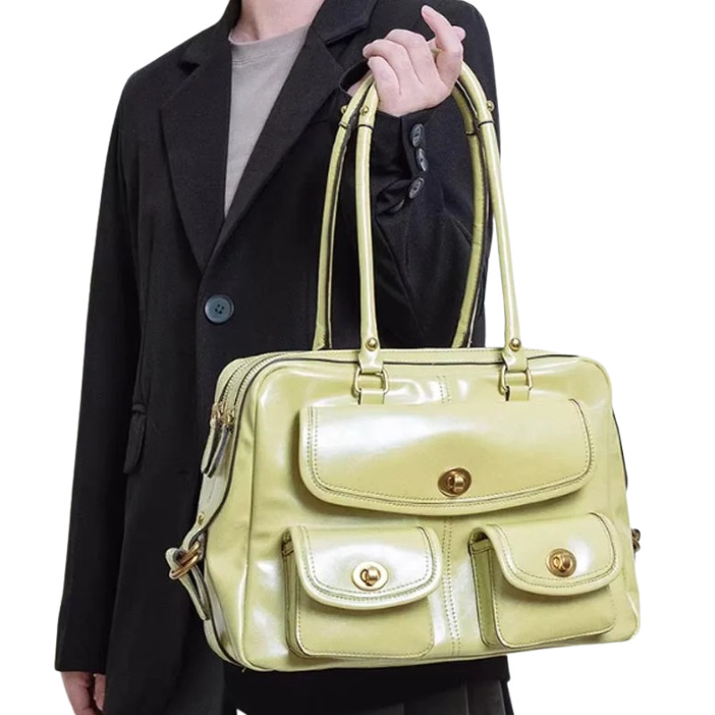 High Quality Casual Multiple Pockets Handheld Handbag Women Pillow Tote Shoulde