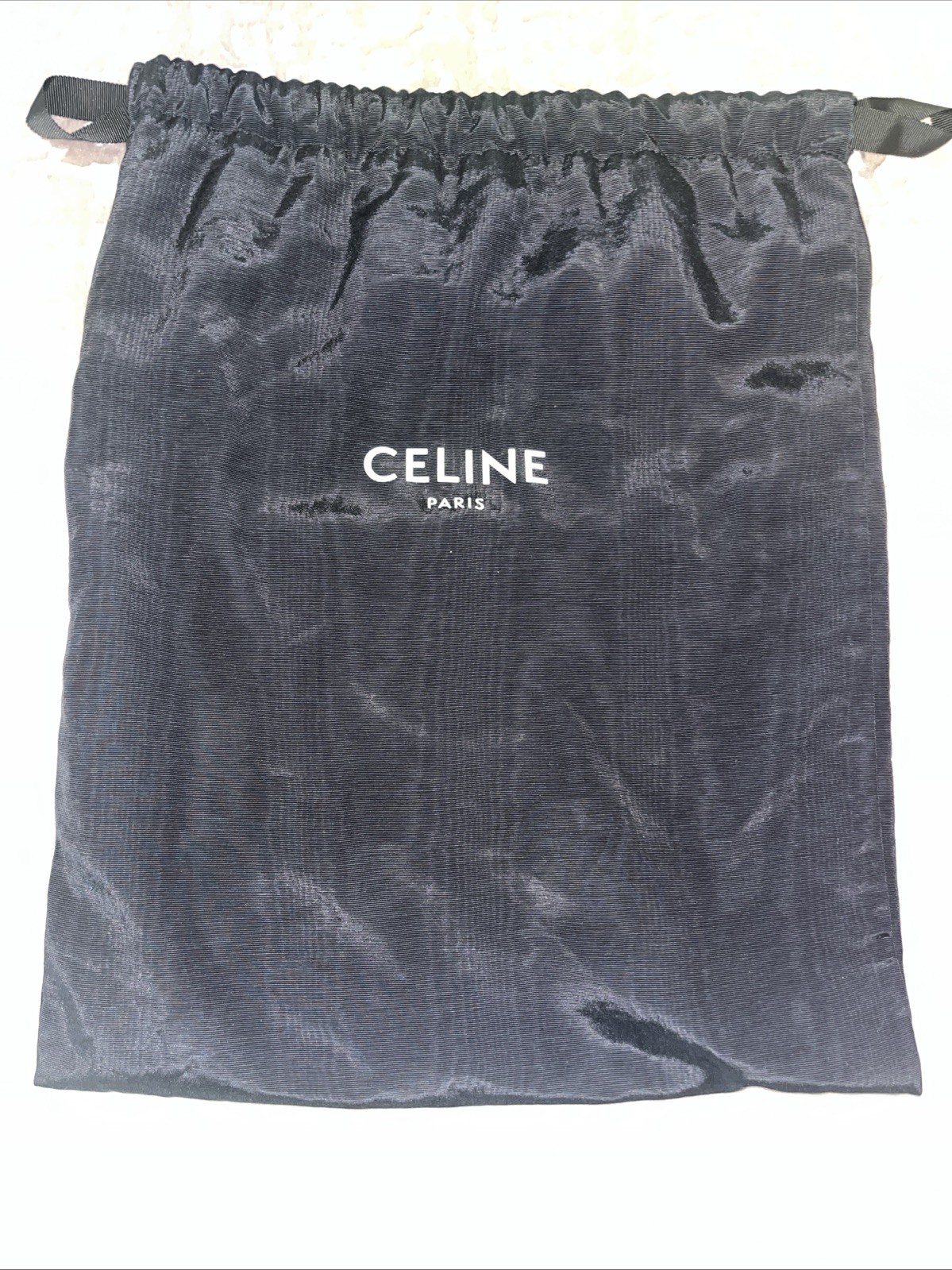 CELINE Sangle Small Bucket Bag Grained Leather Pink Used Amazing Condition
