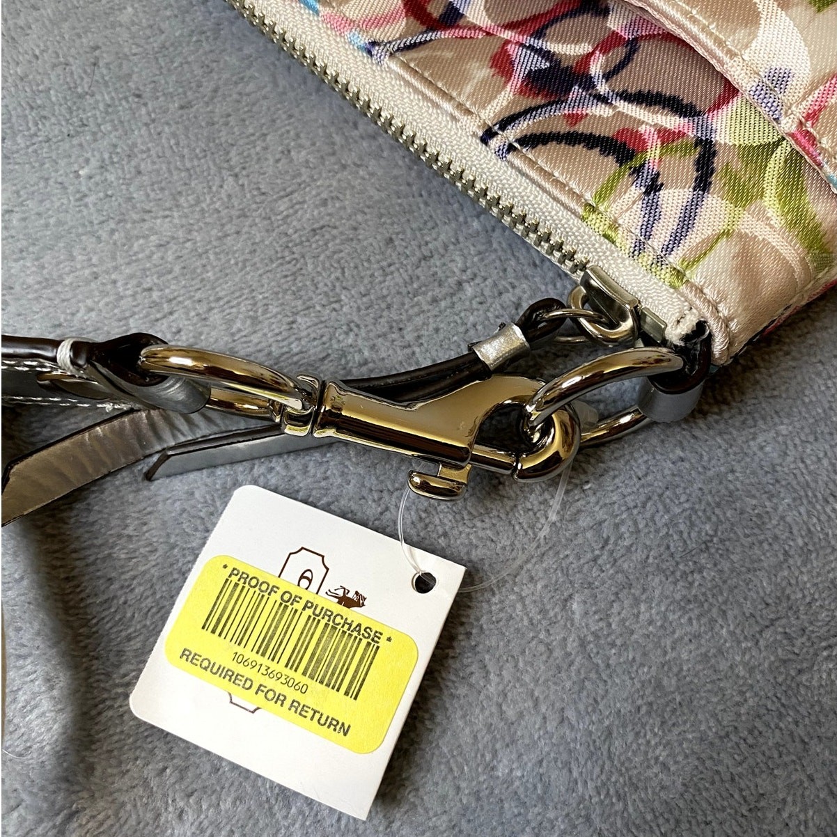 Coach Poppy Dream C Signature Scribble Print Hippie Crossbody – Style: 19030