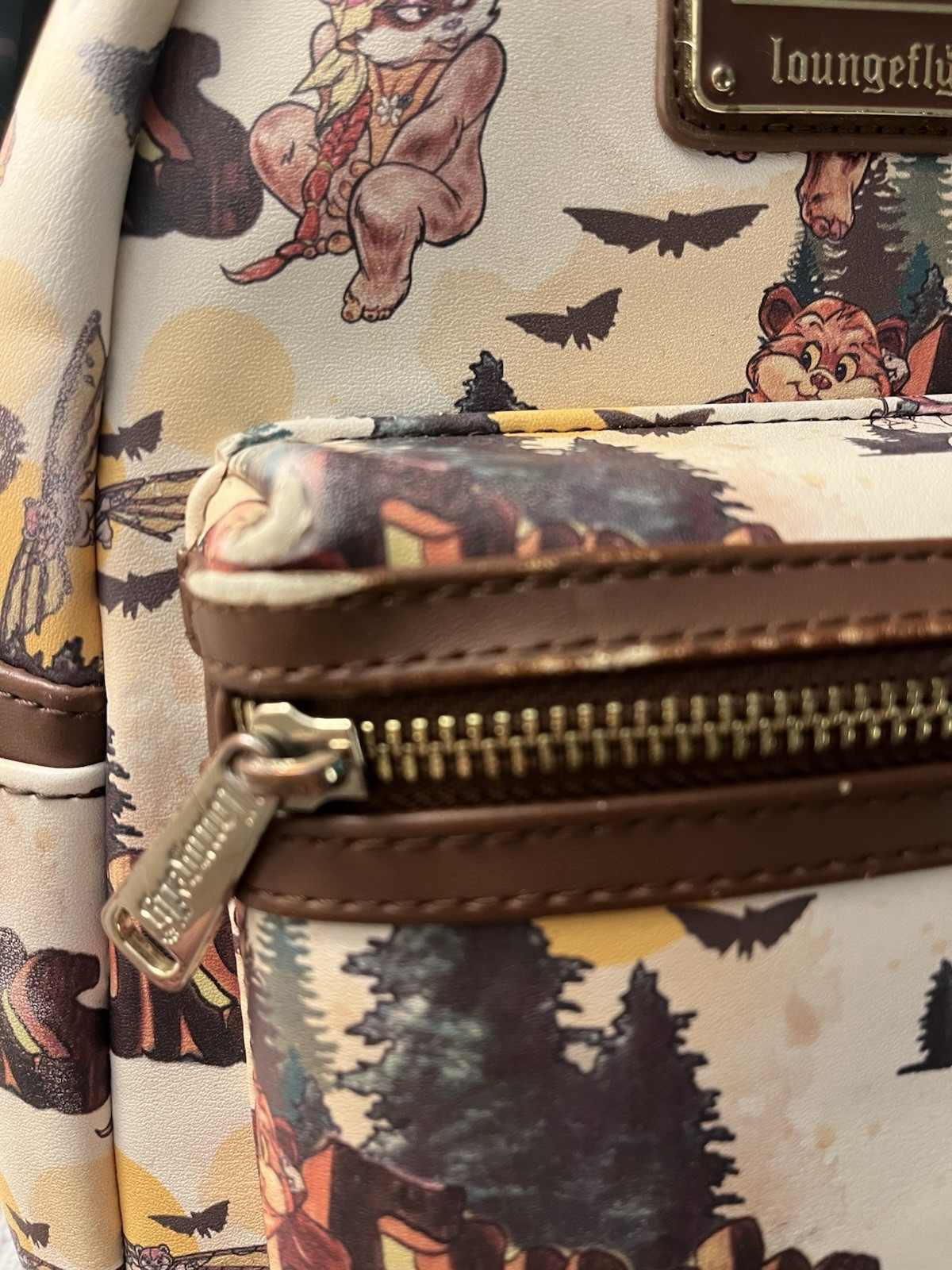 Loungefly Star Wars EWOK Mini Backpack EWOKS! RARE!