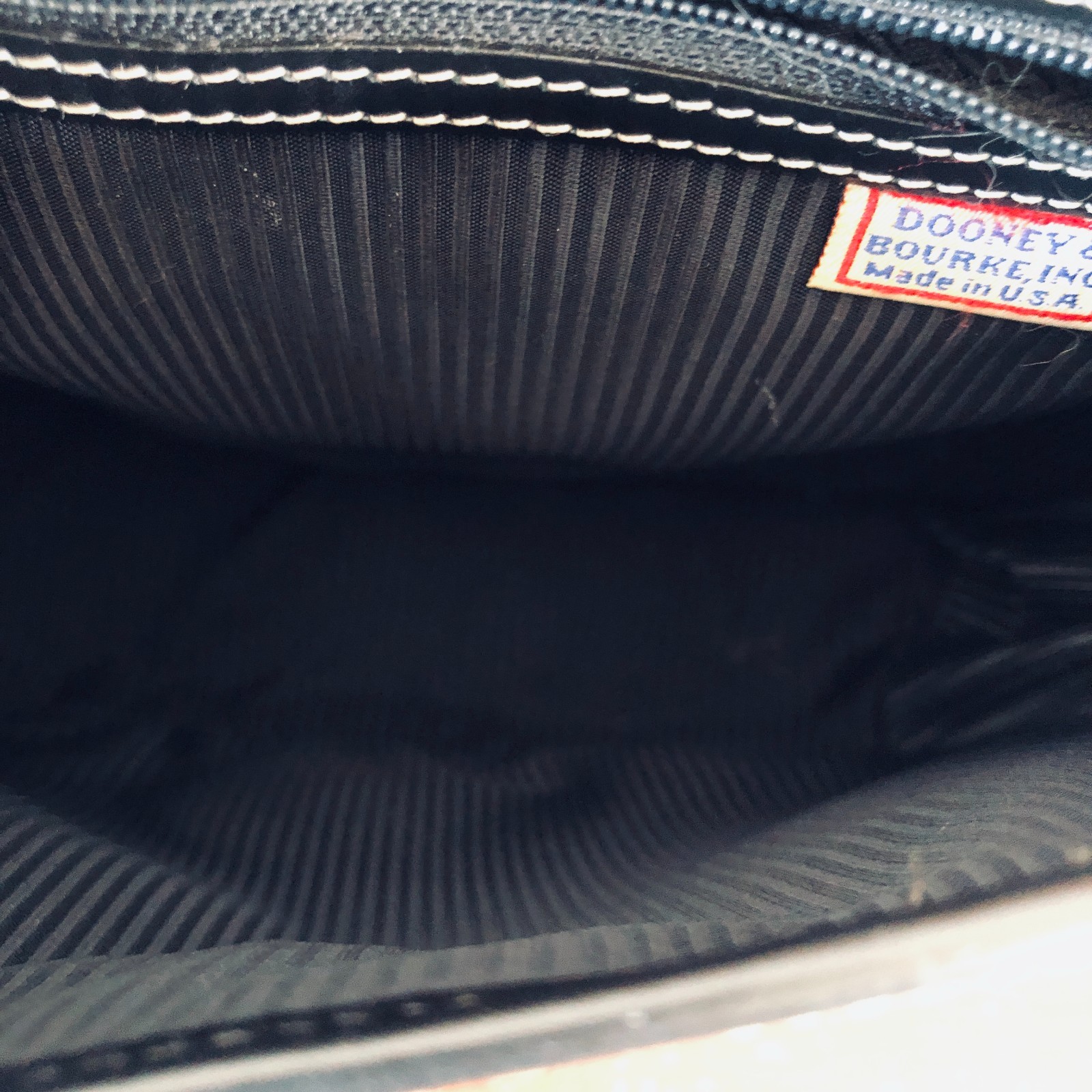Dooney & Bourke Parasole Vintage Shoulder bag Leather Black USA