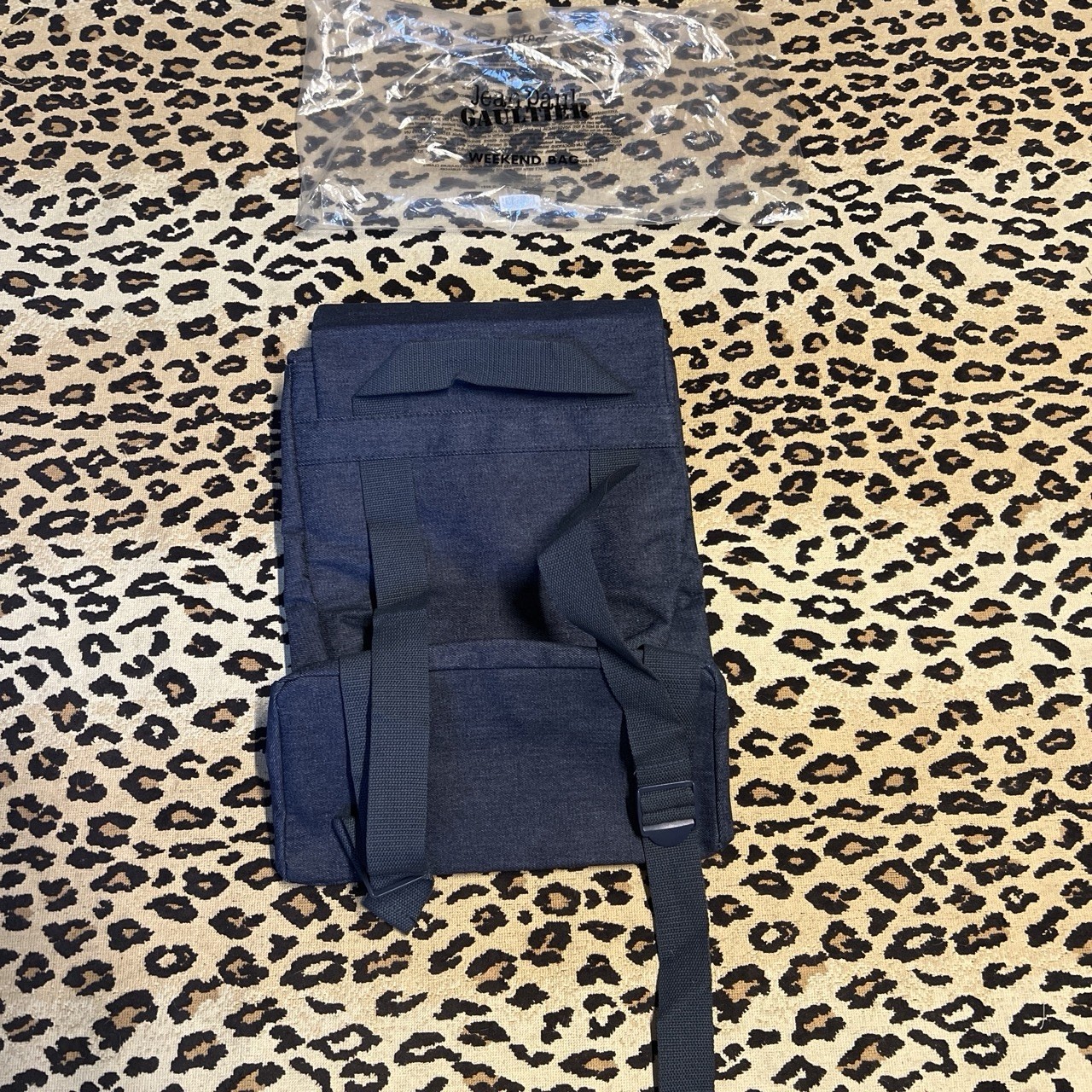 JEAN PAUL GAULTIER DENIM WEEKEND BACKPACK – BRAND NEW