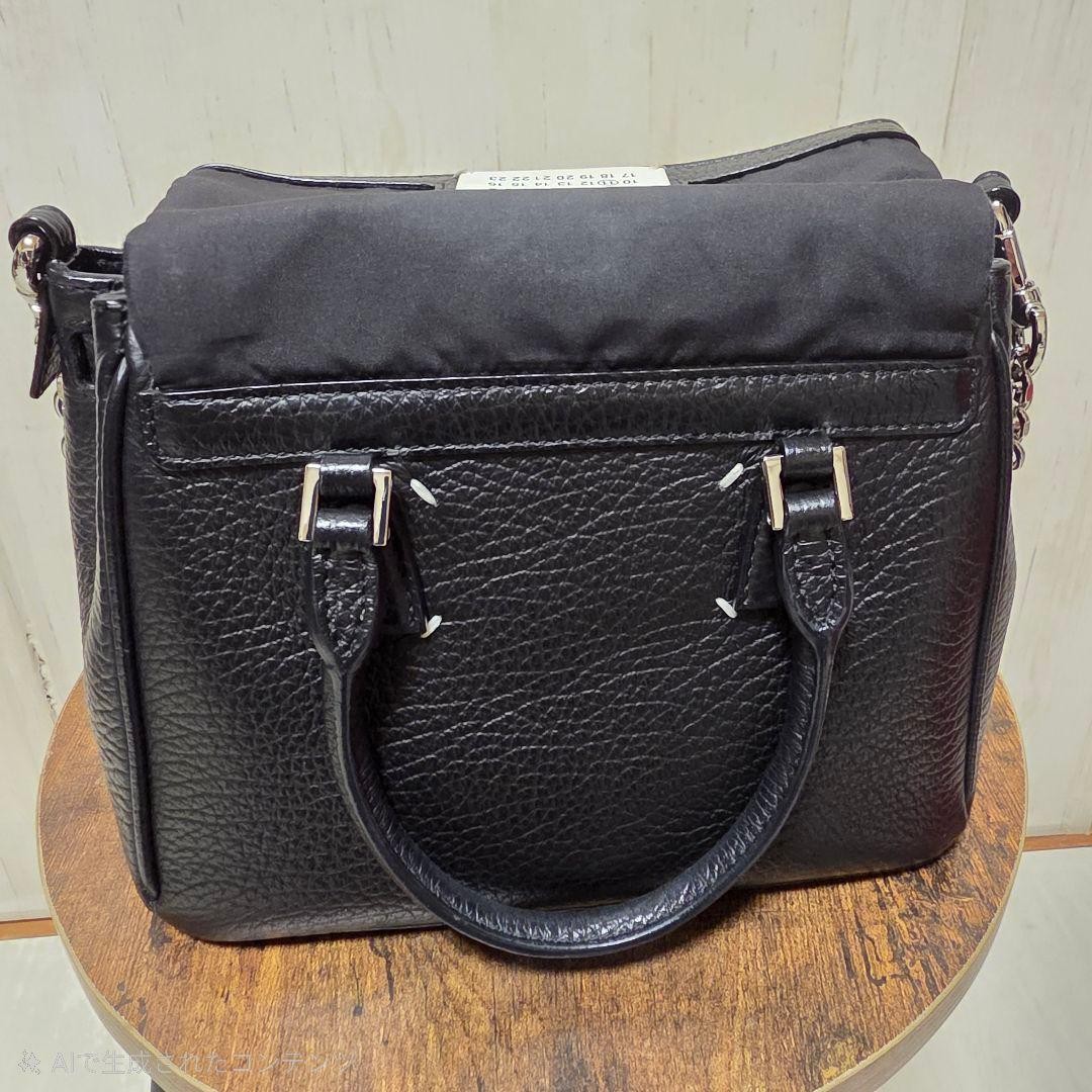 Maison Margiela 5Ac Mini 2Way Shoulder Bag Black Women Bag Original Collection