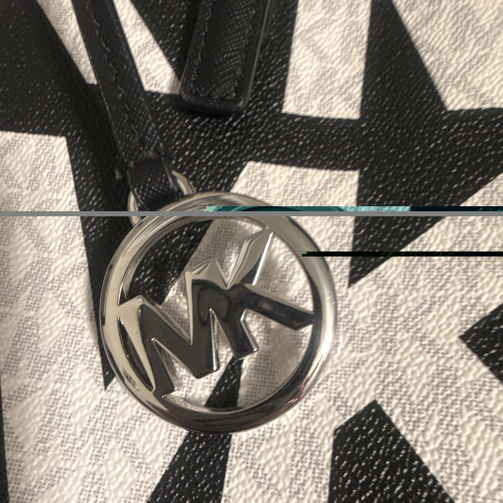 Michael Kors X-Large Black/White Logo Tote