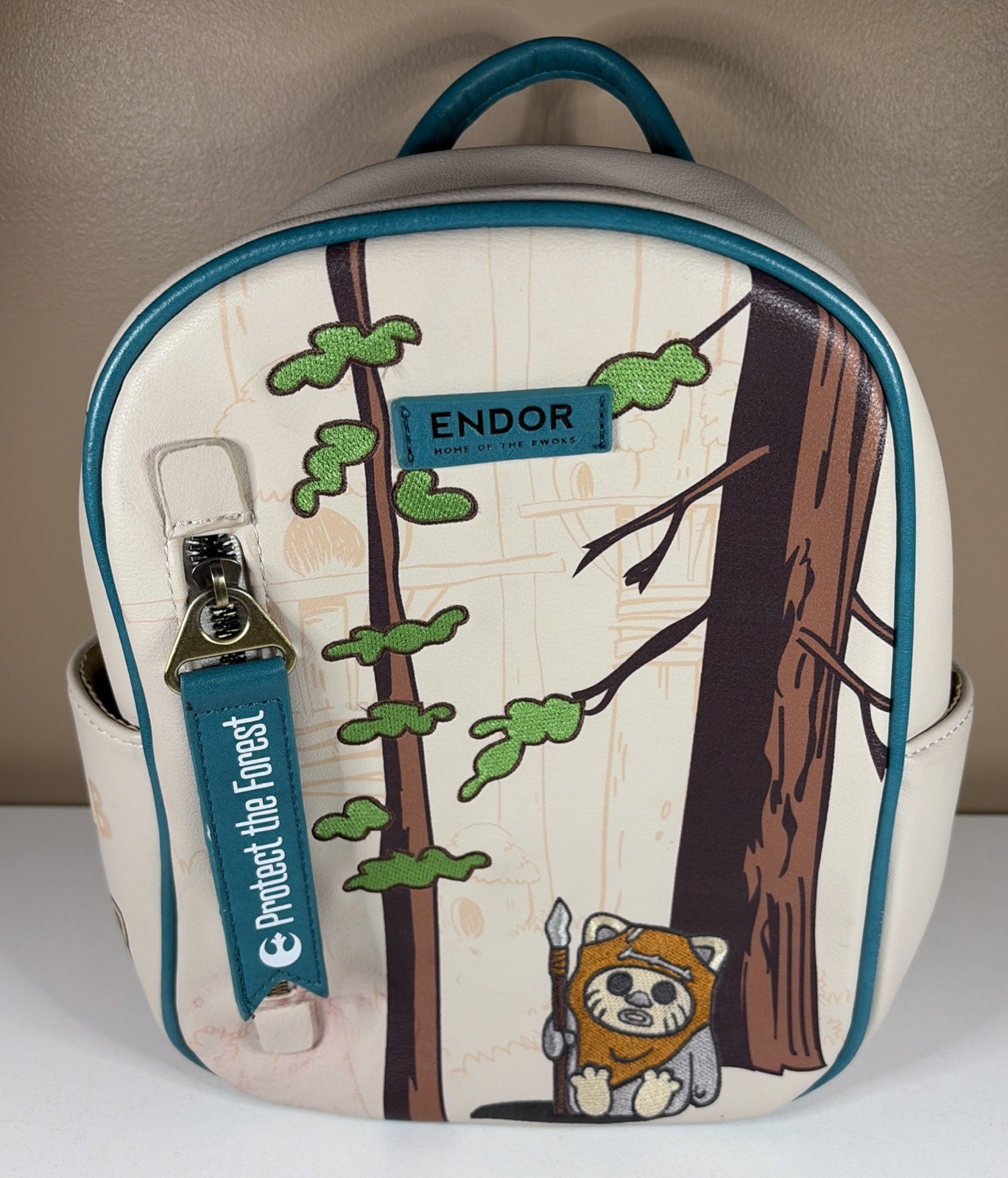 Star Wars ENDOR Ewoks Protect the Forests MINI BACKPACK Bag