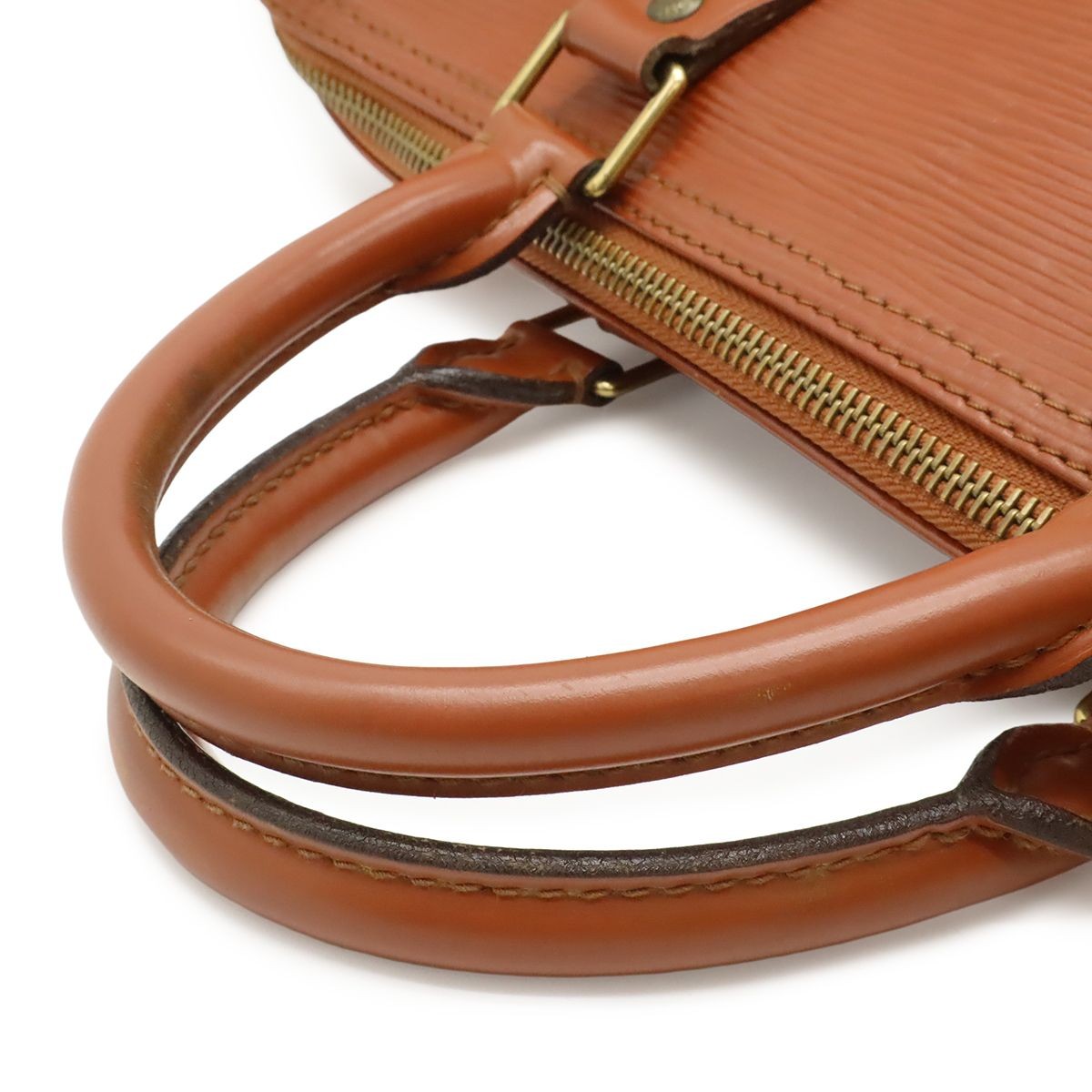 Authentic Louis Vuitton Epi Speedy 30 Kenya Brown Boston Bag Handbag M43003 LV