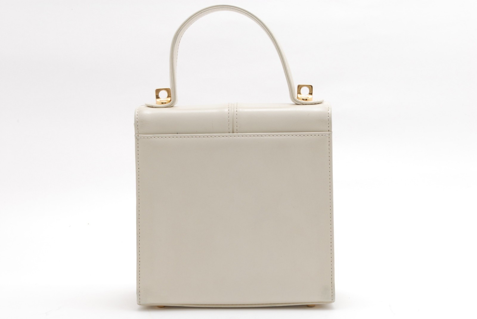Yves Saint Laurent 2way Handbag Shoulder Bag Ivory Ivory Leather bag YSL
