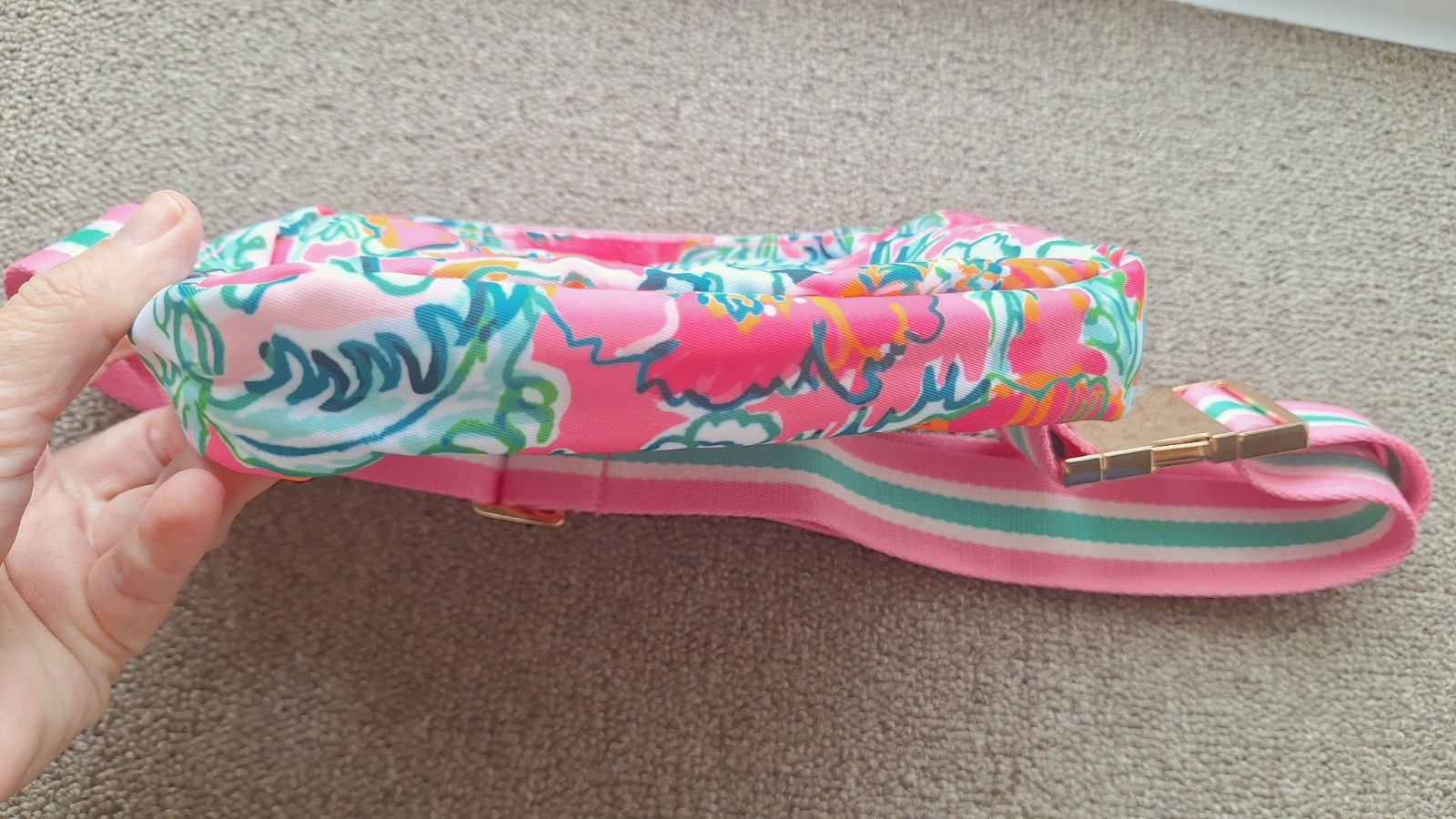 Lilly Pulitzer Fanny Pack Money Belt Bum Bag Crossbody