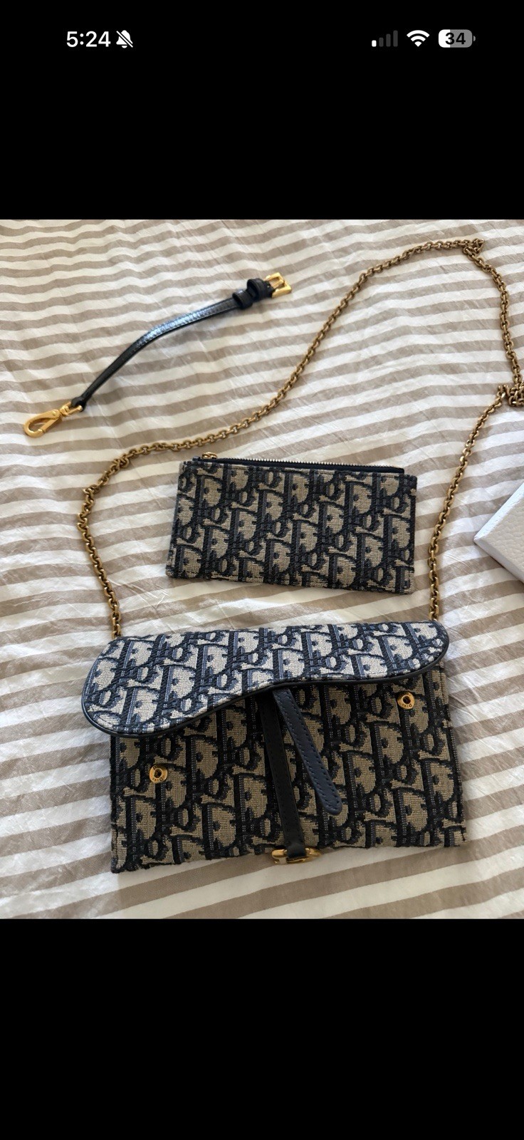 Dior Oblique Monogram Crossbody WOC