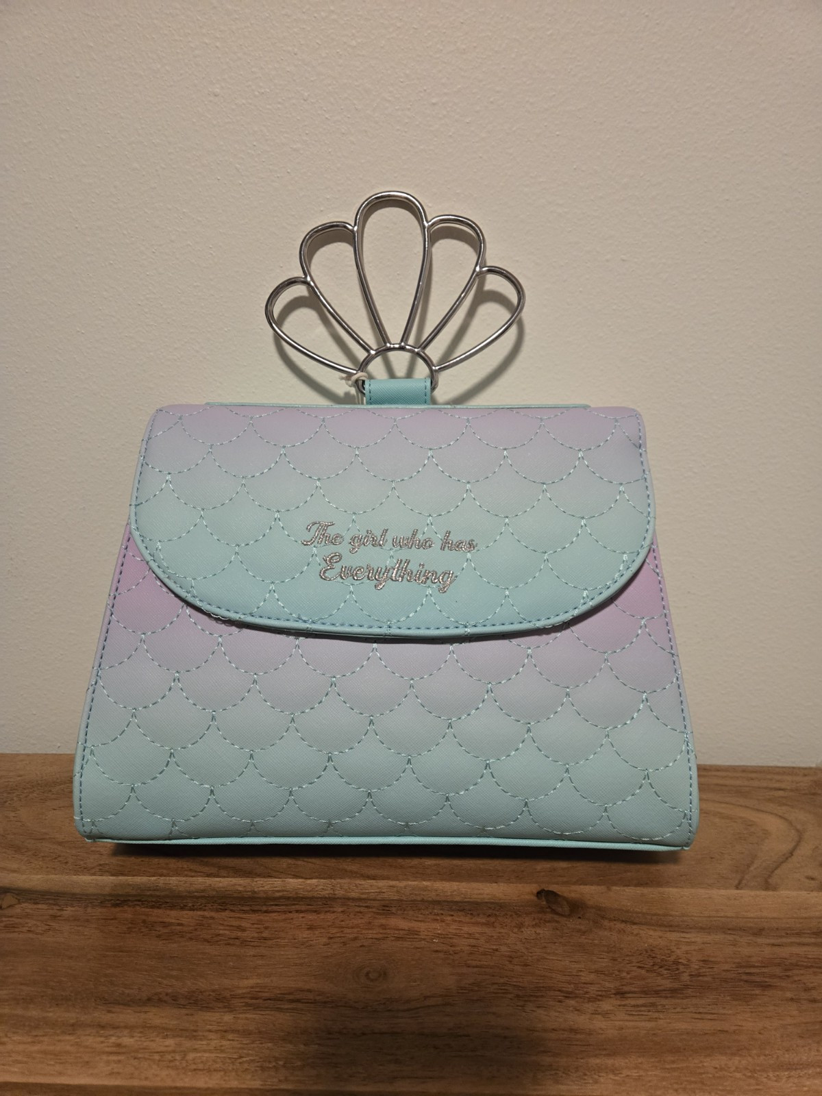 Loungefly Disney Little Mermaid Ombre Scales Ariel Crossbody NWT