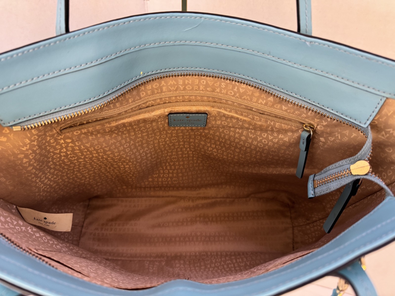 Kate Spade Sawyer Street Maxi Tote Robin’s Egg Blue