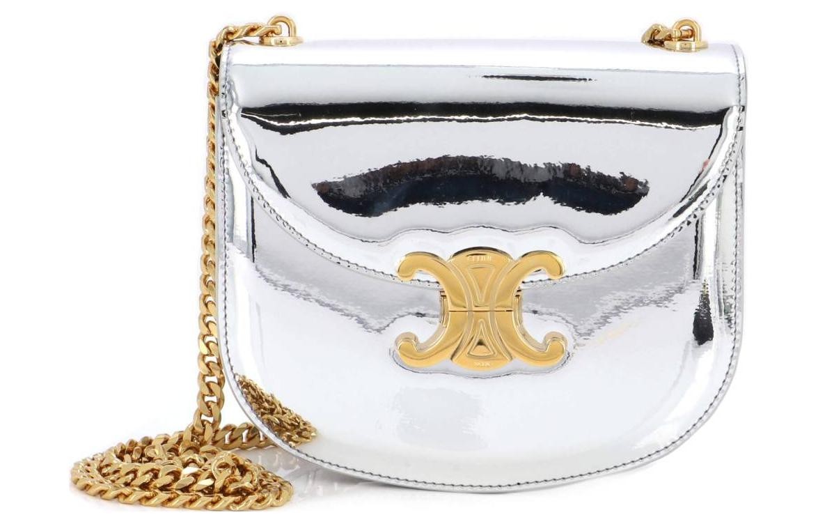 CELINE Triomphe Crossbody Bags 7.5 x 2.4 x 5.9 in
