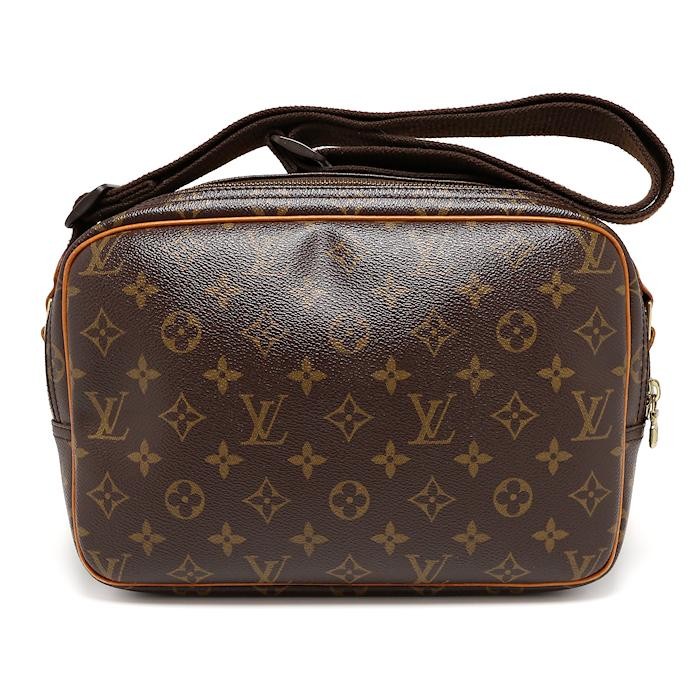 LOUIS VUITTON Bag: Reporter PM M45254 Monogram Brown W28H21D11cm;