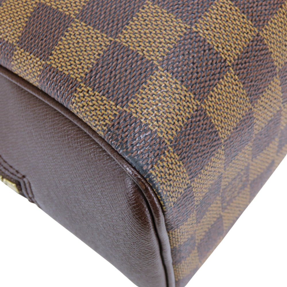 USED LOUIS VUITTON Handbag Brera N51150 Damier Ebene Brown Everyday use