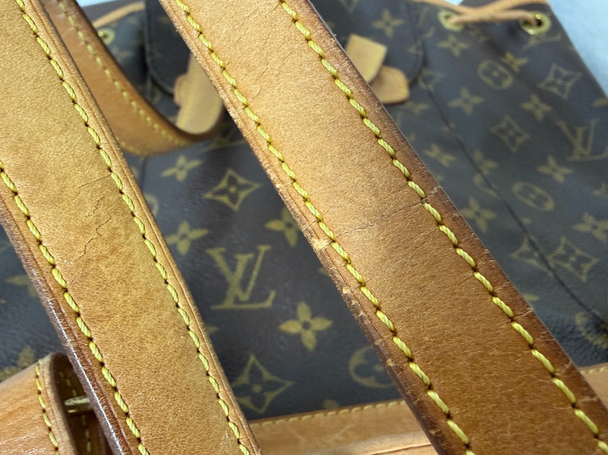 [Very Good] Louis Vuitton Monogram Montsouris MM Backpack Rucksack M51136 Auth