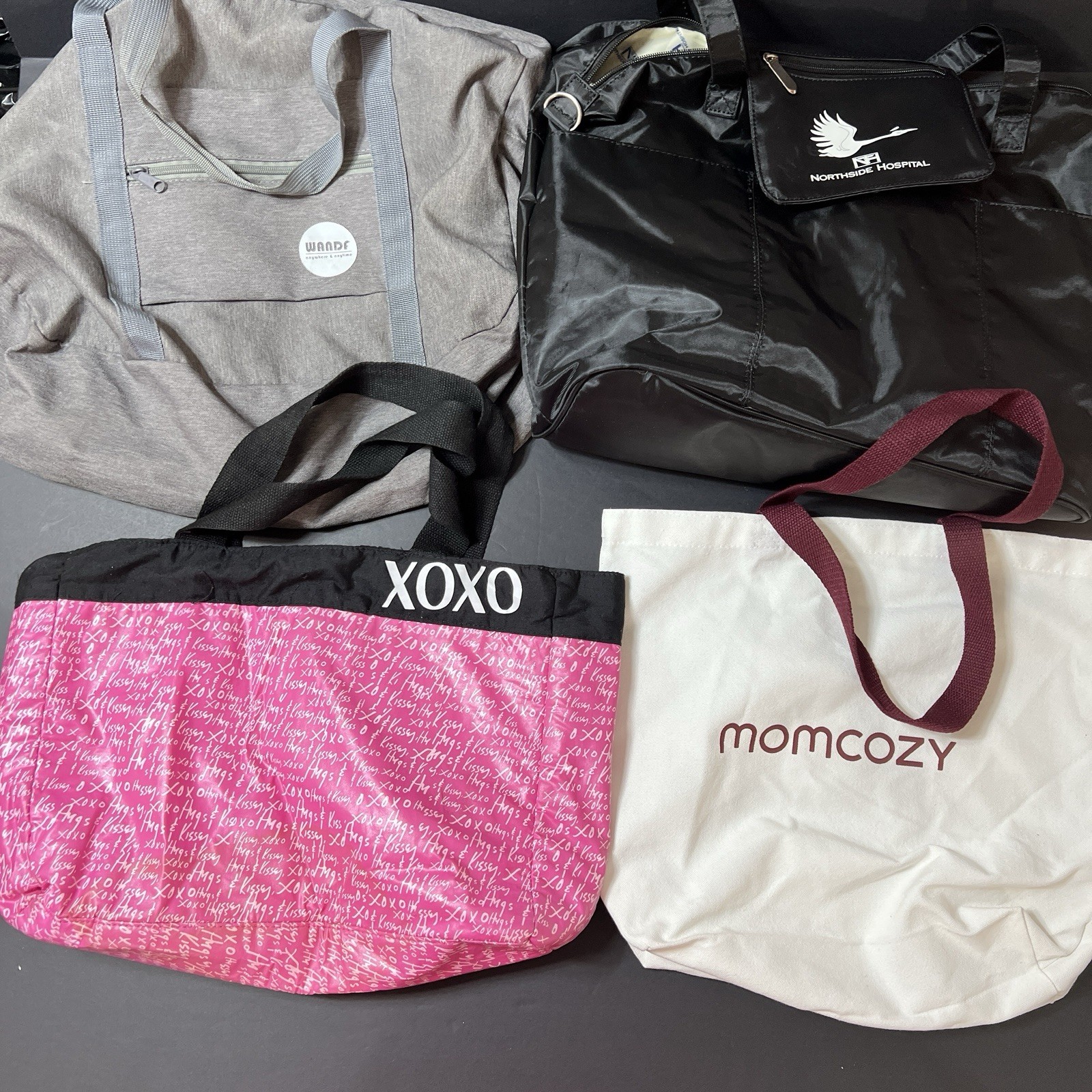 Lot Of Assorted New & Used Tote Bags Various Brands
