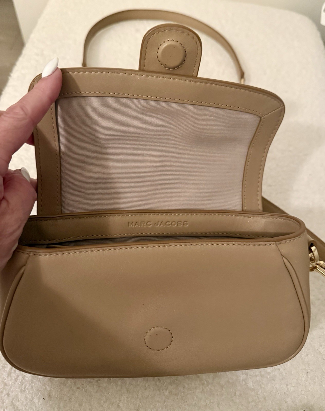 Marc Jacobs the Clover Shoulder Bag Camel