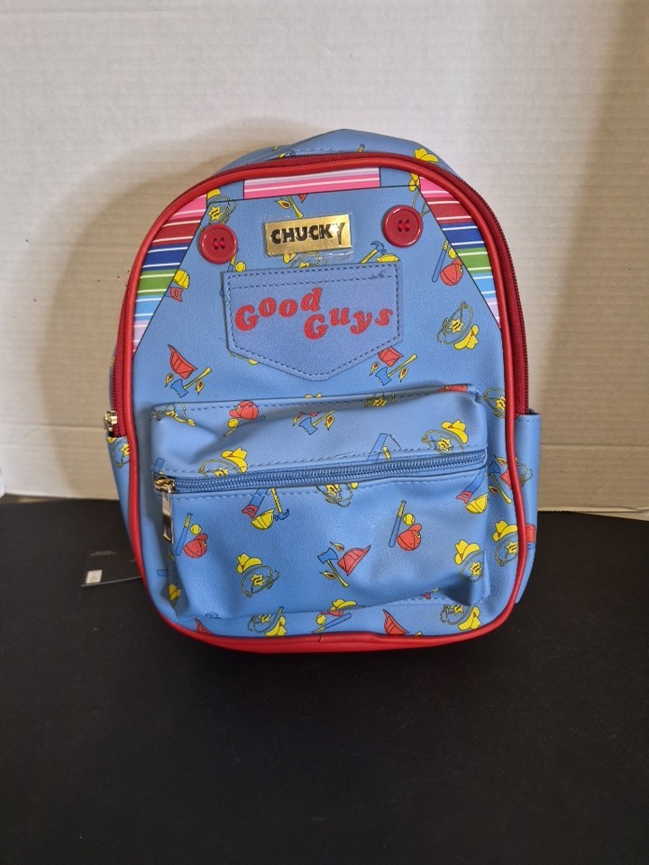 Childs Play Chucky Horror Movie Mini Backpack – Brand New W/ Tags