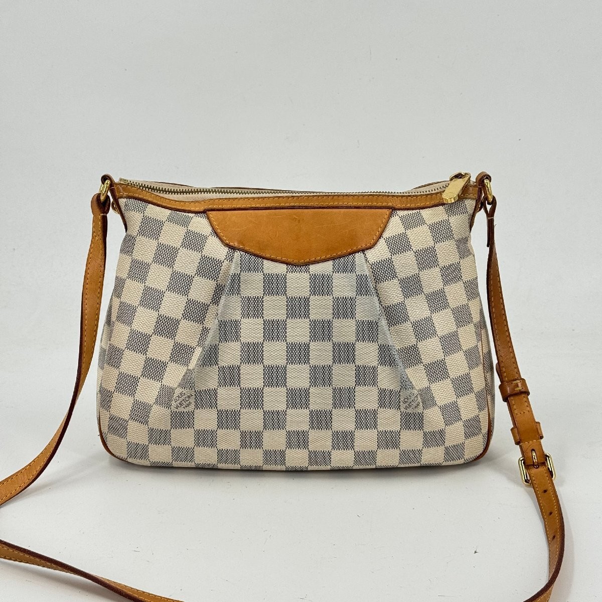 Louis Vuitton Syracuse PM Damier Azur Canvas Shoulder Bag N41113 429522