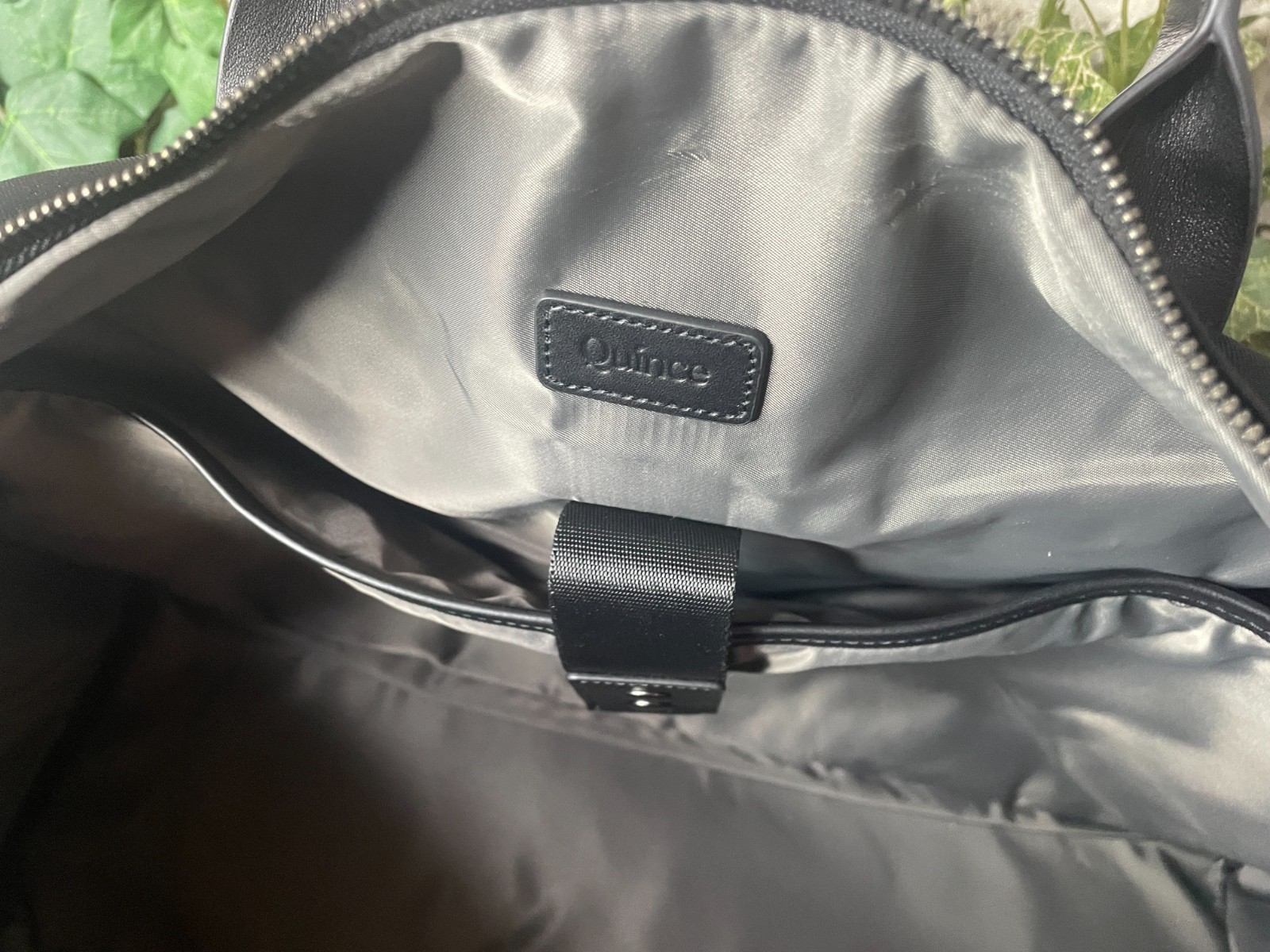 NWT QUINCE VOYAGE NYLON TRAVEL DUFFLE CARRYON CROSSBODY BAG BLACK MSRP $108