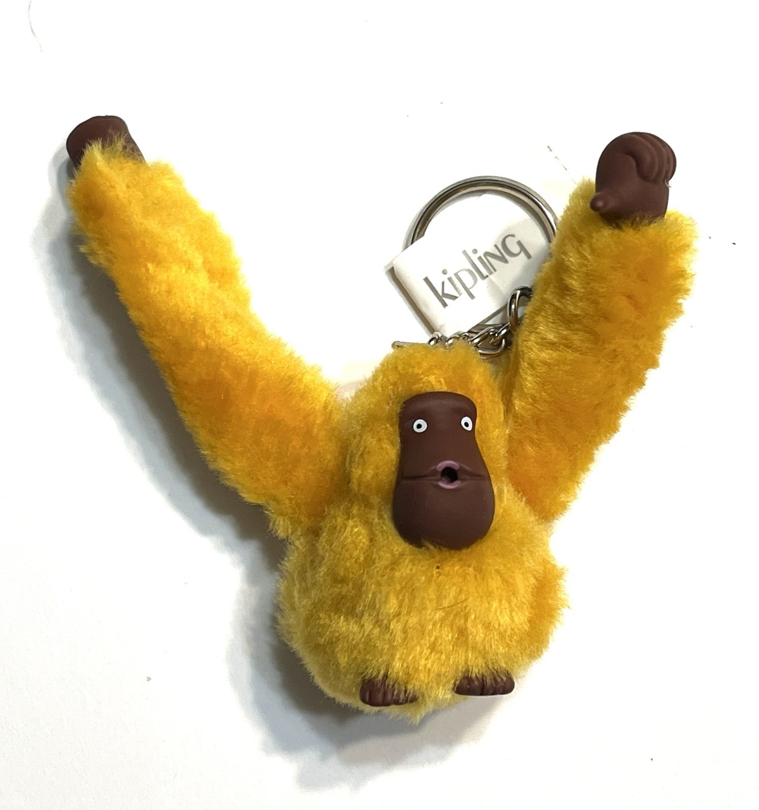 NWOT 3 (three) KIPLING 2” Monkey Key Chain Ring Bag Charm Fob (102)