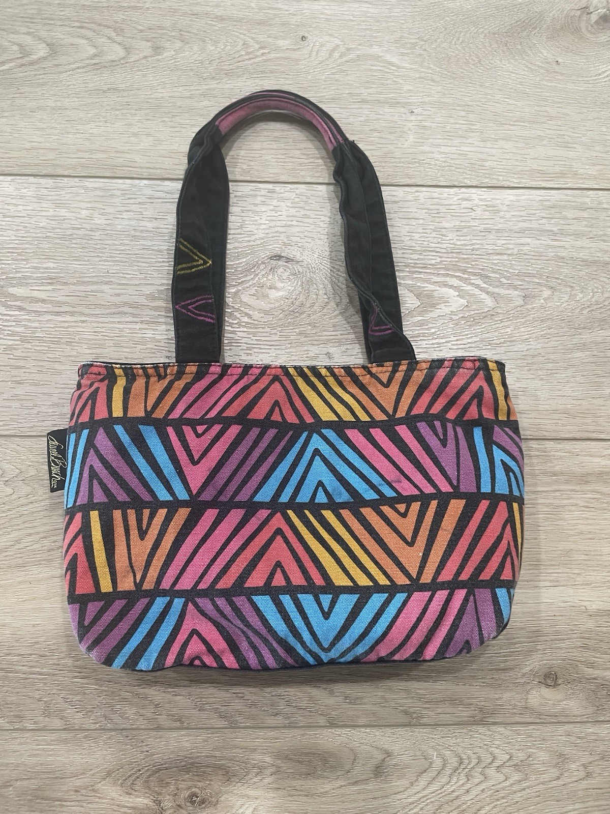 Horse Art Laurel Burch Bag Purse Embracing Horses Canvas Equine Black Beauty