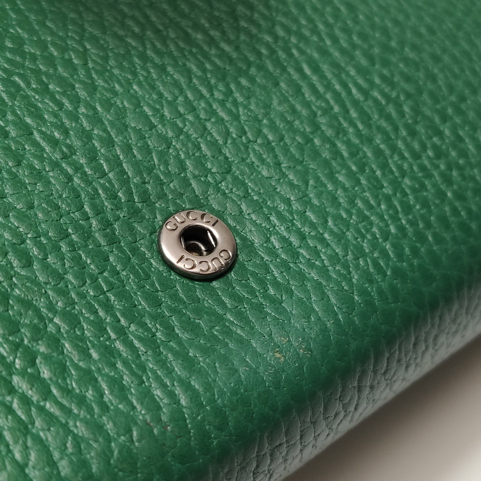 Gucci Dionysus Mini Green Leather Chain Crossbody Bag US Ship