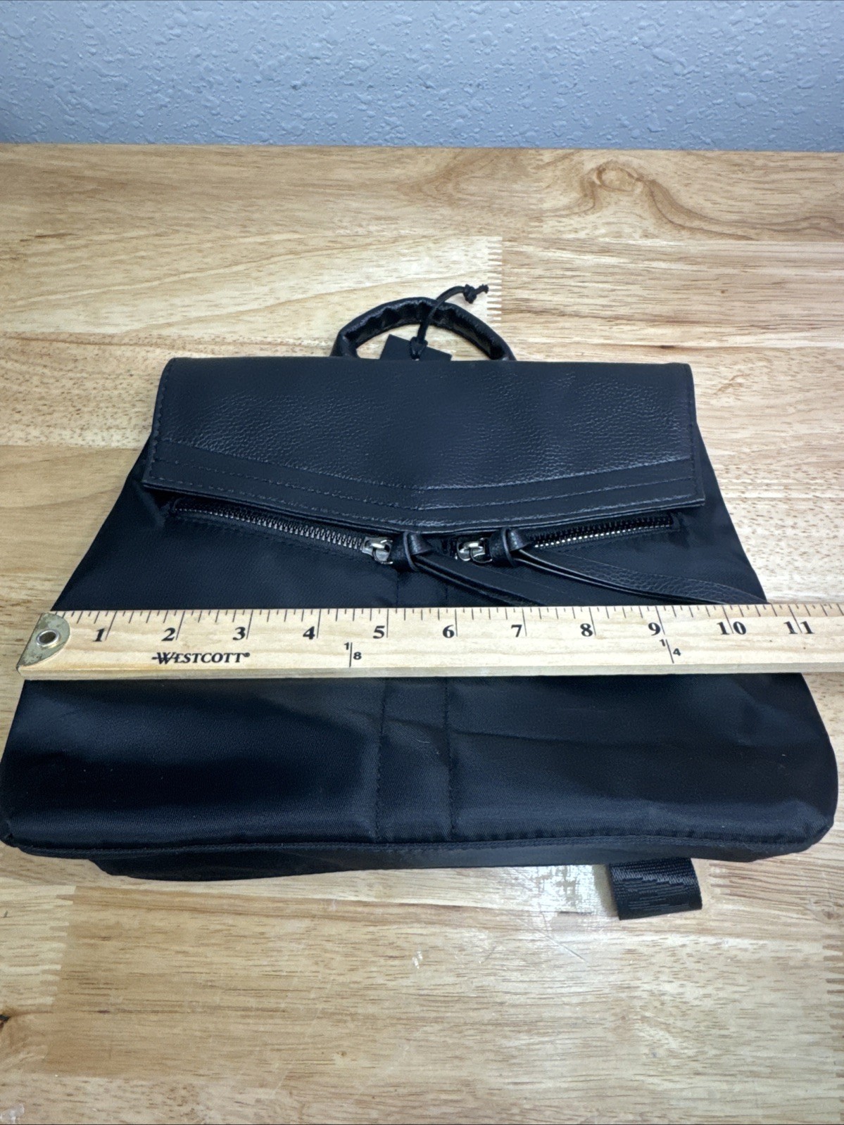 Botkier New York Trigger Black Nylon Mini Backpack NEW