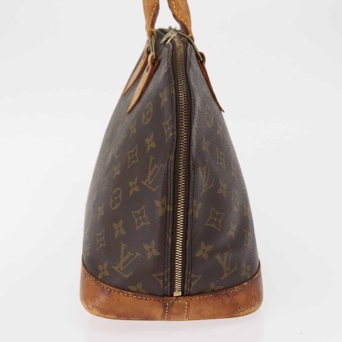 LOUIS VUITTON Monogram Alma Hand Bag M51130 LV Auth BA9766