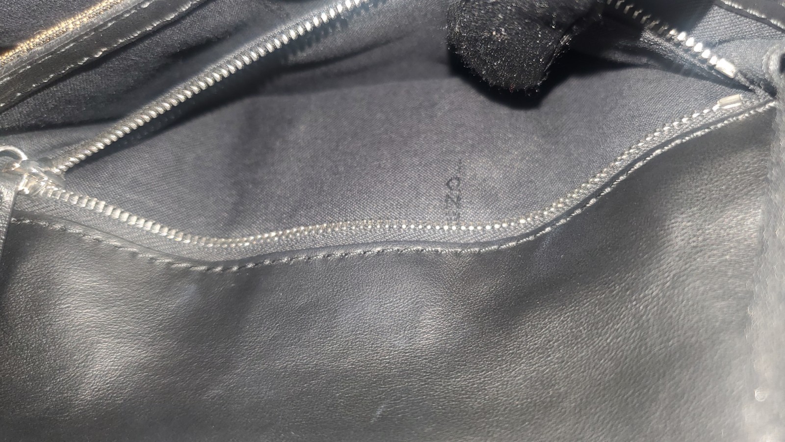 FENDI FF Zucca Canvas Shoulder Bag Baguette Slim Clutch Black Brown