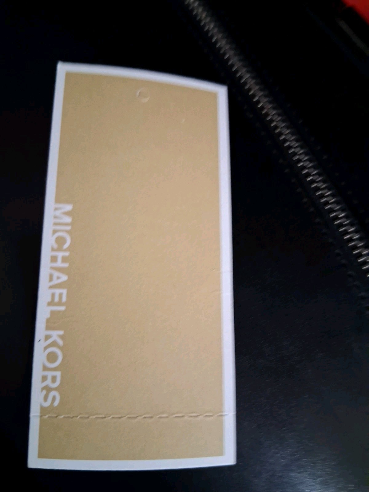 Michael KORS Made In ITALY 100% Black Leather RUNWAY Clutch Msrp$995.00*