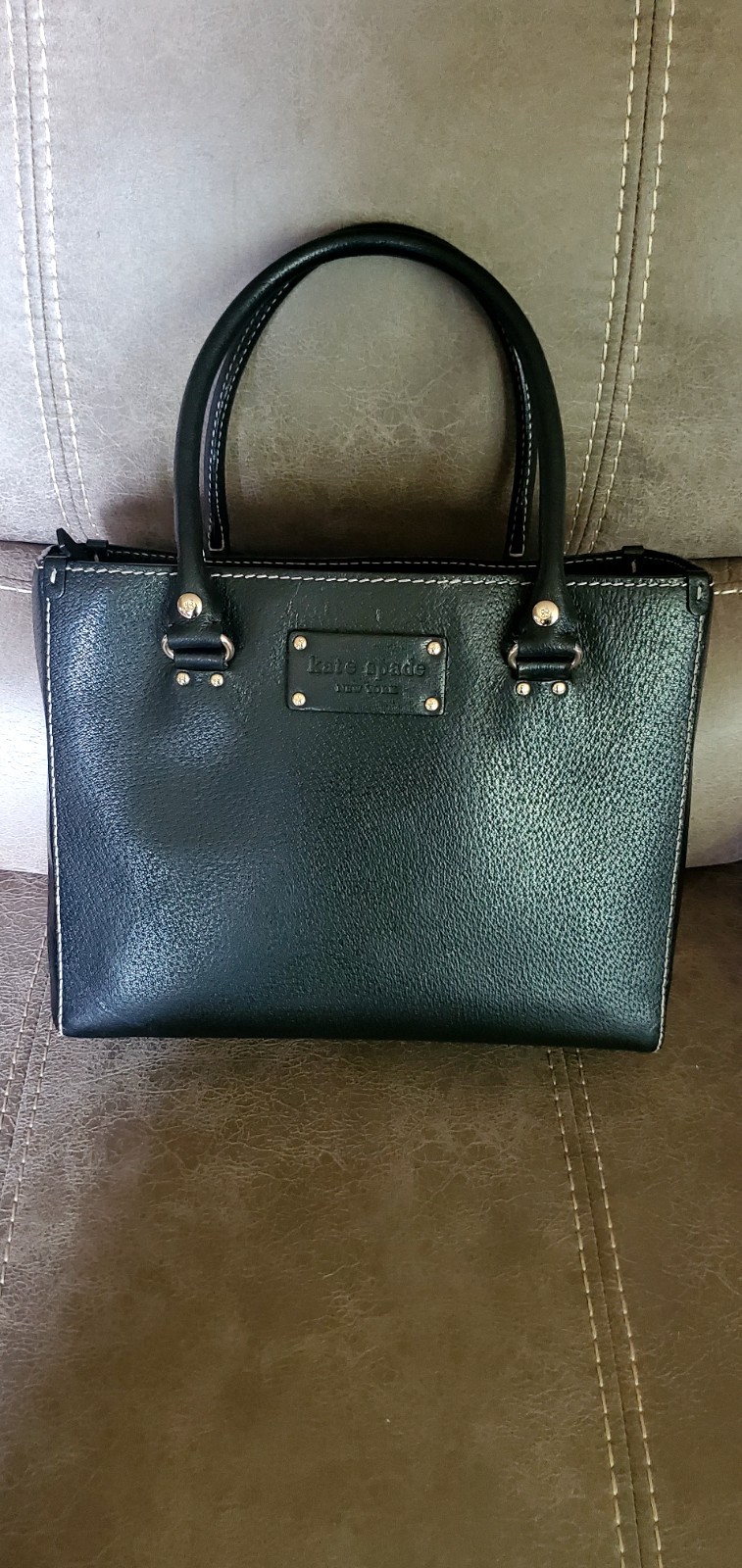 Kate Spade New York Bags | Kate Spade New York Vintage Large Satchel- Black |…