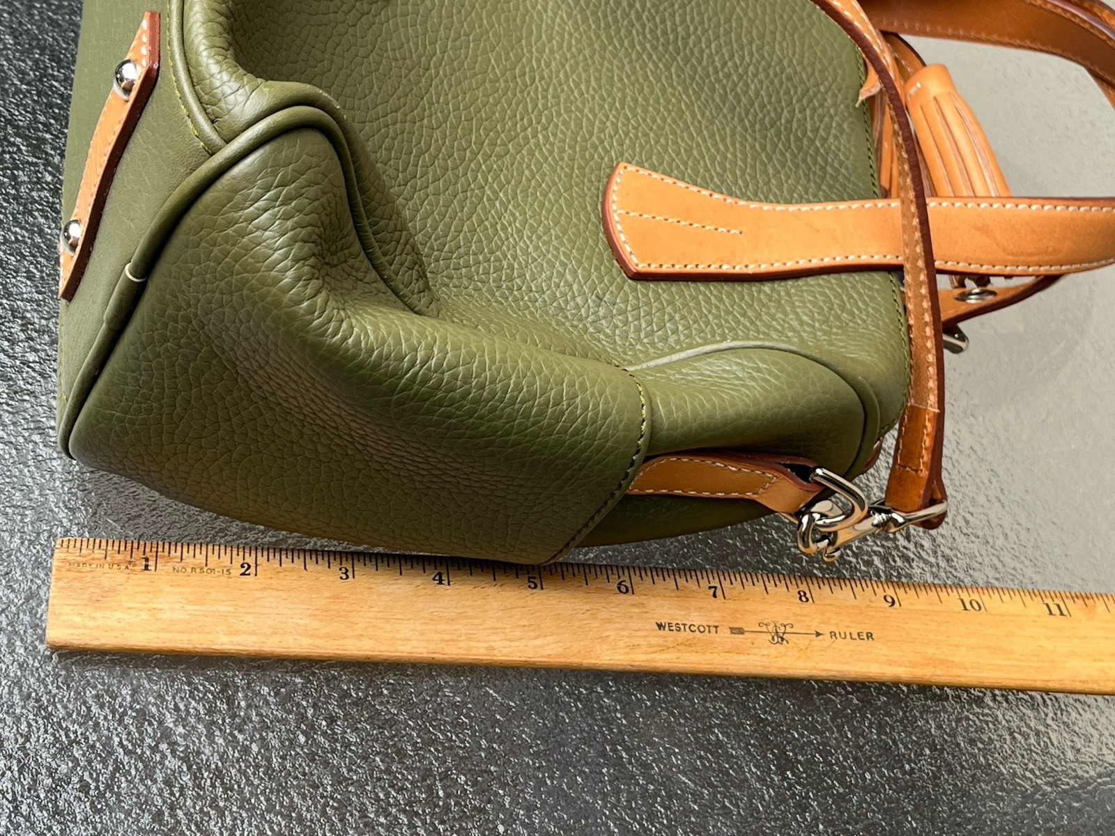 Dooney & Bourke Kendra Satchel Handbag Olive BPTSN0773 OLBS *NWT
