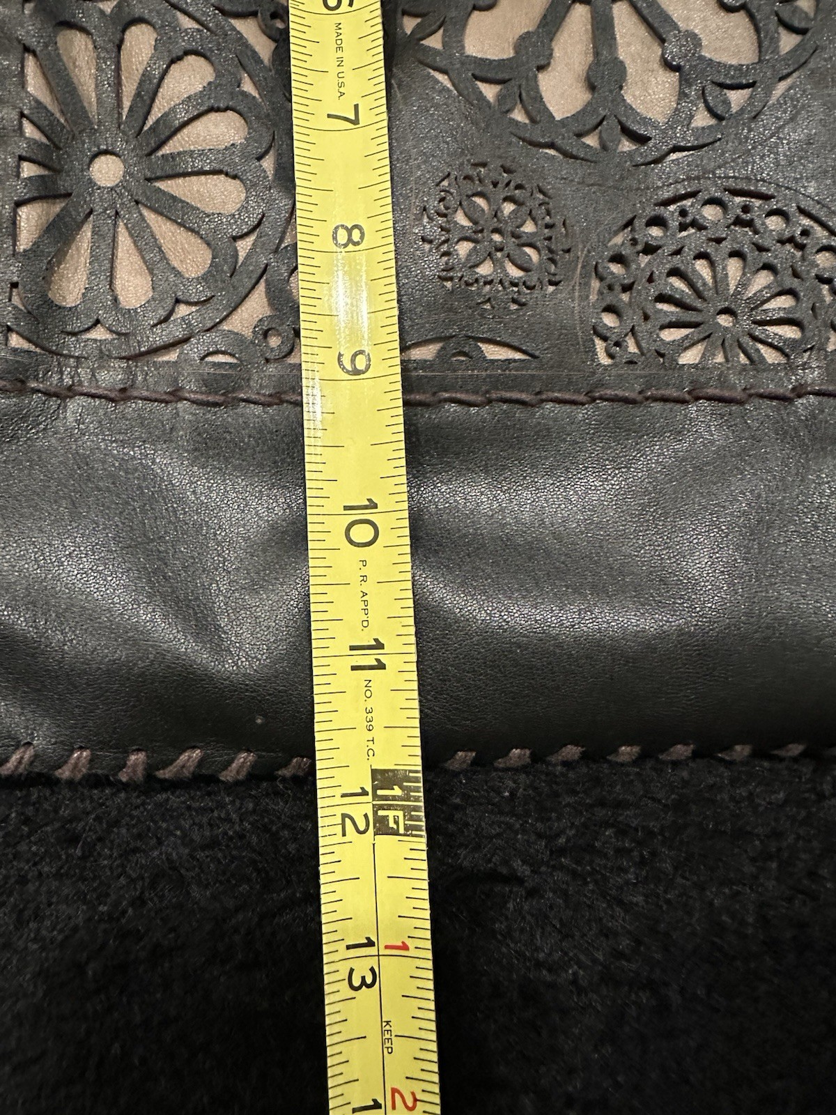 Italian Vintage Vera Pelle Women’s Cross-Body Bag – San Gimignano, Italy