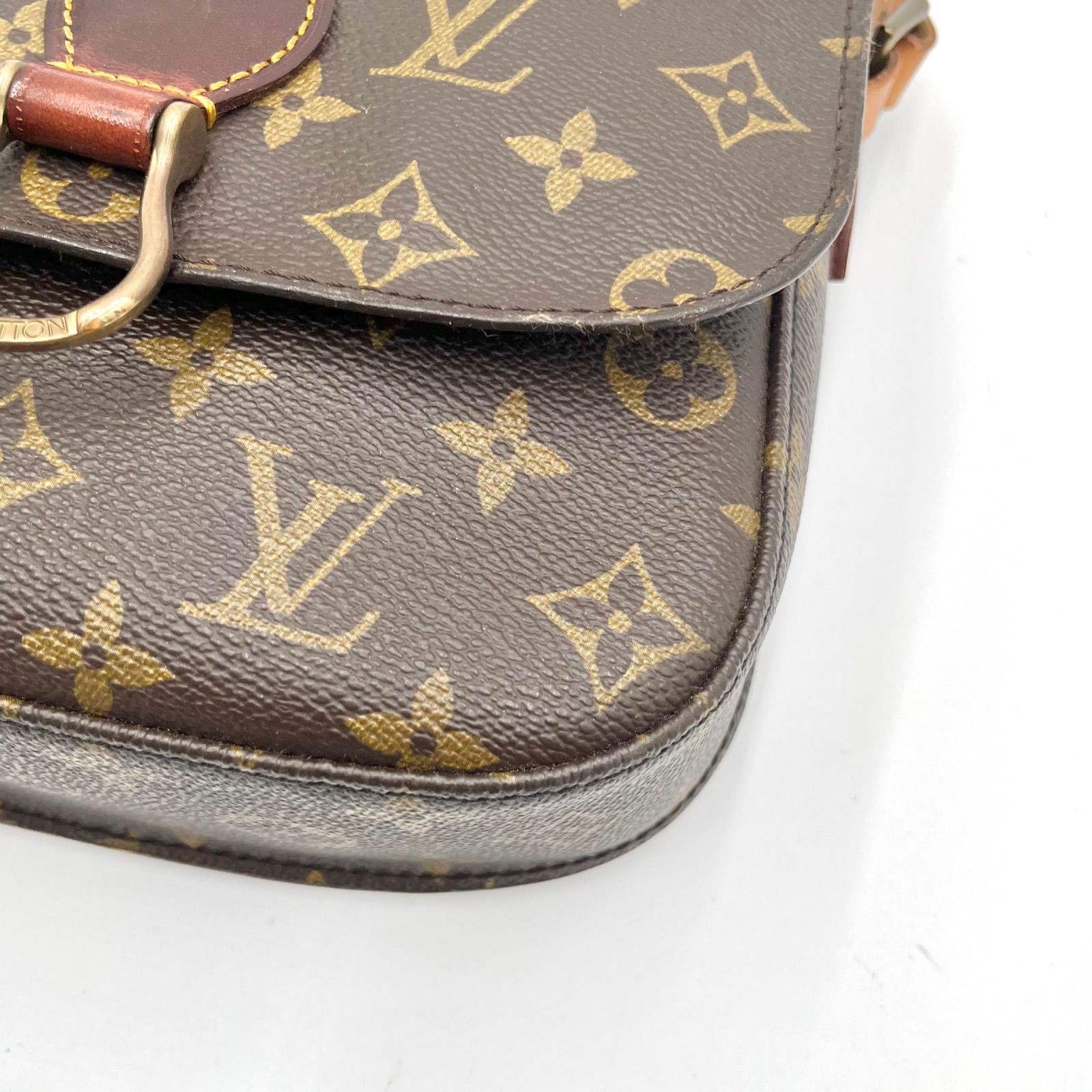 Auth LOUIS VUITTON Monogram Saint-Cloud GM Shoulder Bag M51242 2Y9492