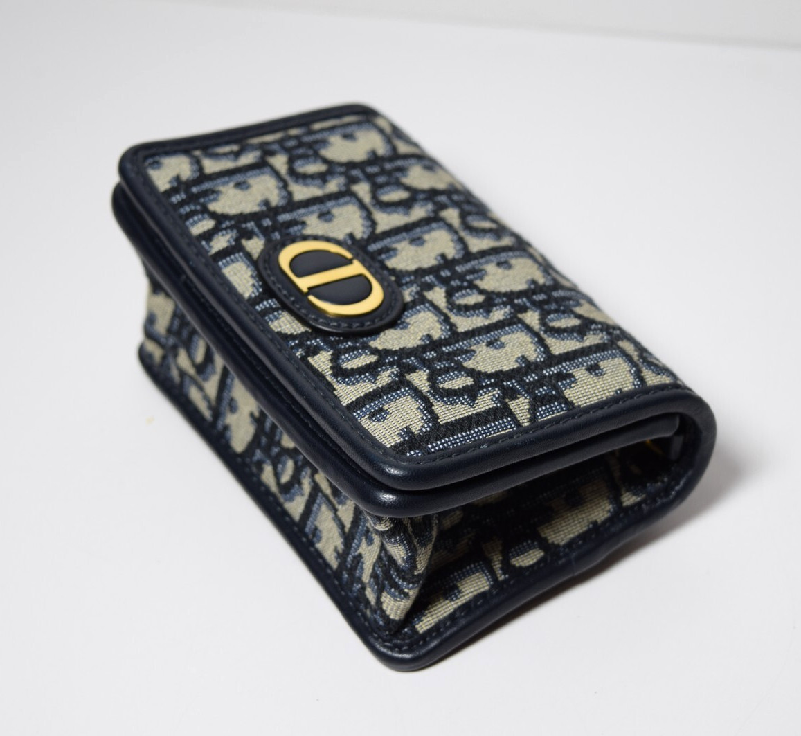 Christian Dior 30 Montaigne 2-in-1 Pouch Oblique Canvas