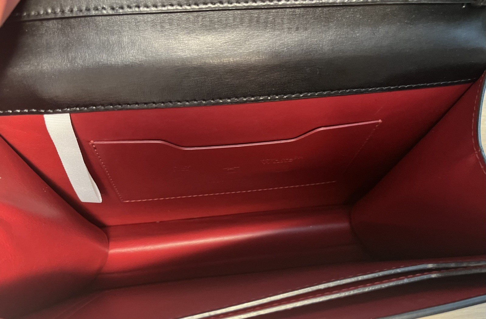 Off White Twist Jitney 2.8 Leather Bag