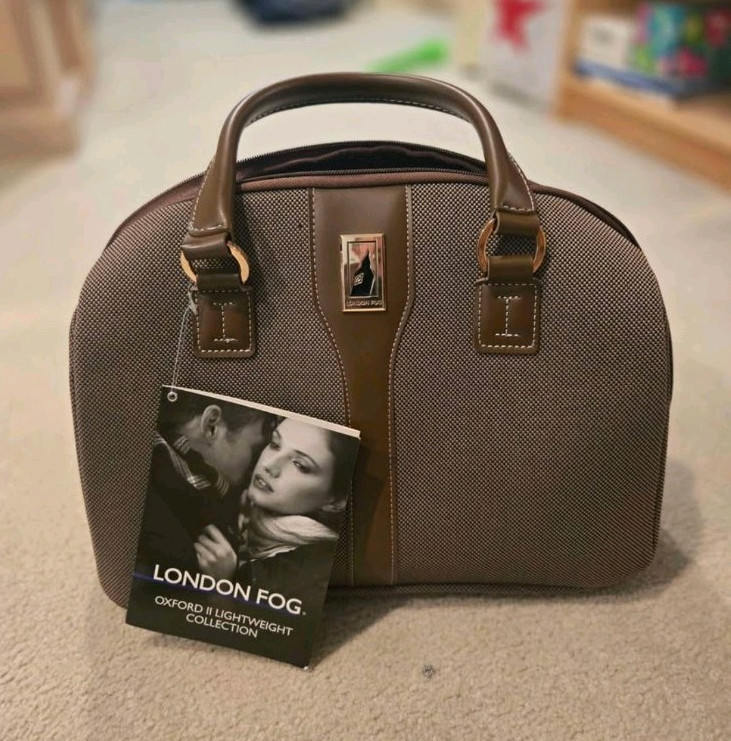 NWT London Fog 16″ Satchel Tote/Weekender Bag – Oxford II Collection
