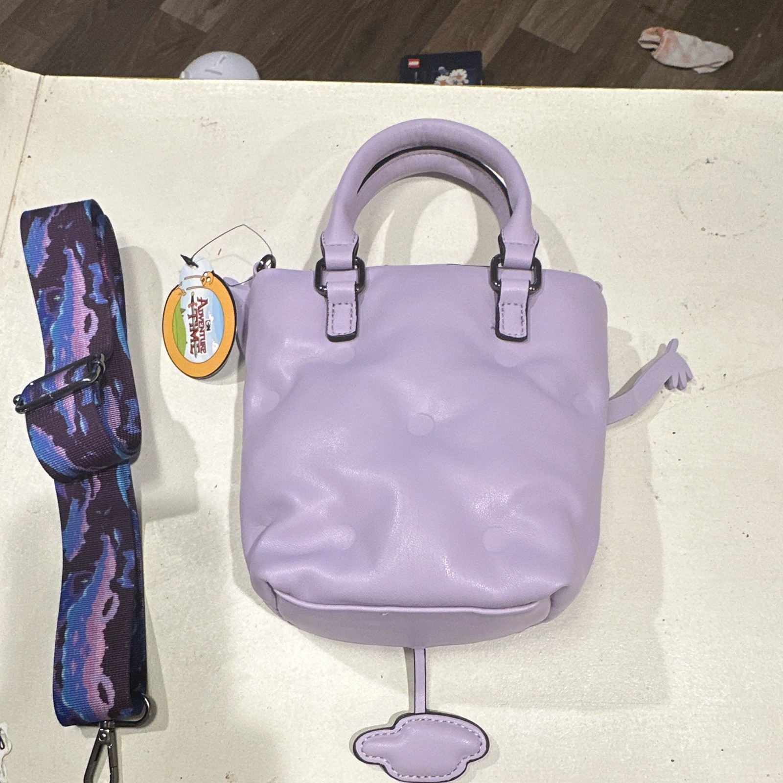 Cartoon Network Adventure Time Lumpy Space Princess Purple Satchel Det Strap