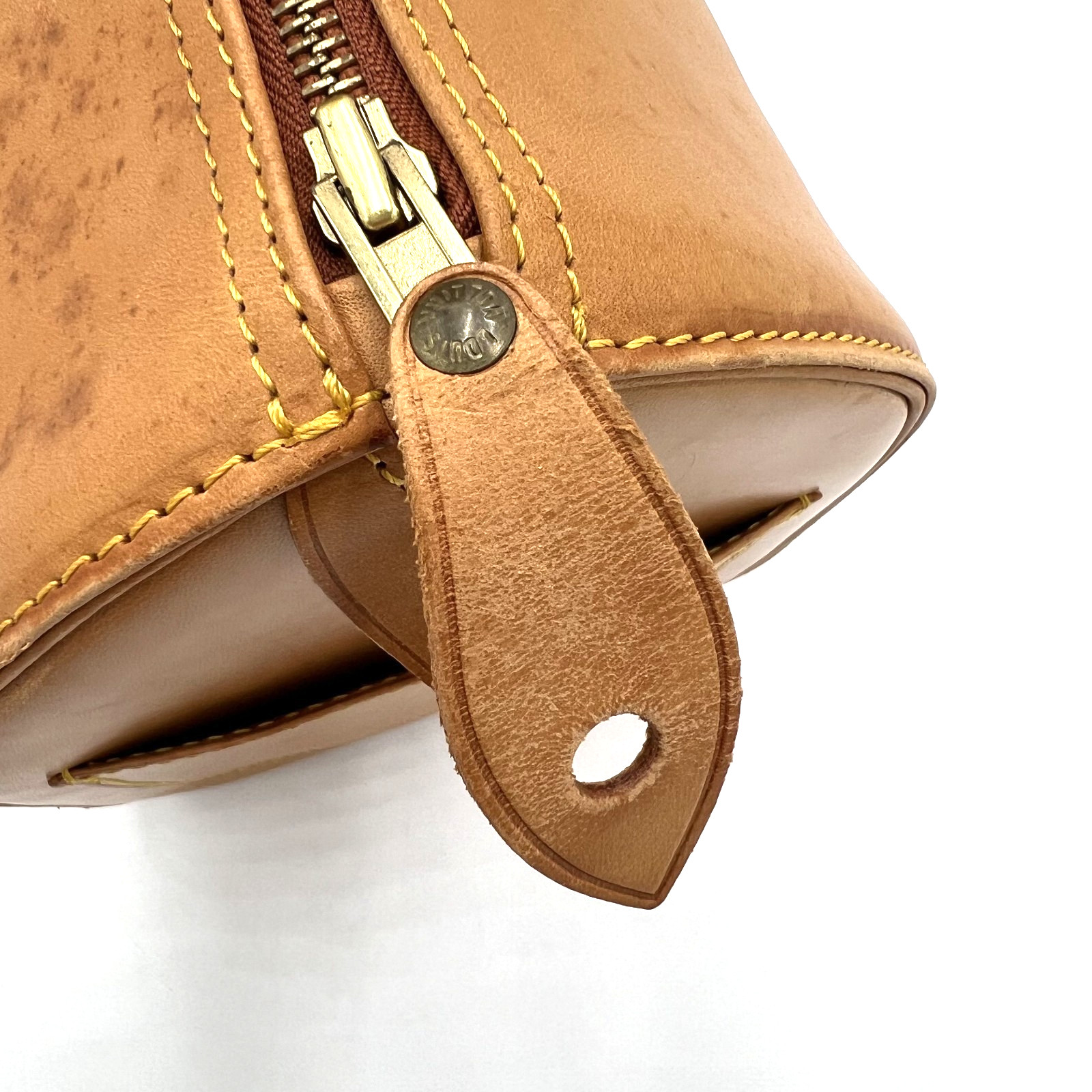 LOUIS VUITTON Speedy 30 Nomad Leather 15th Anniversary Handbag M85392 Auth Used